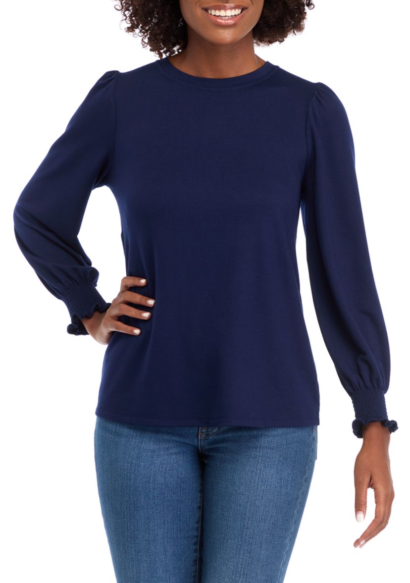 Womens Balloon Sleeve Top 
