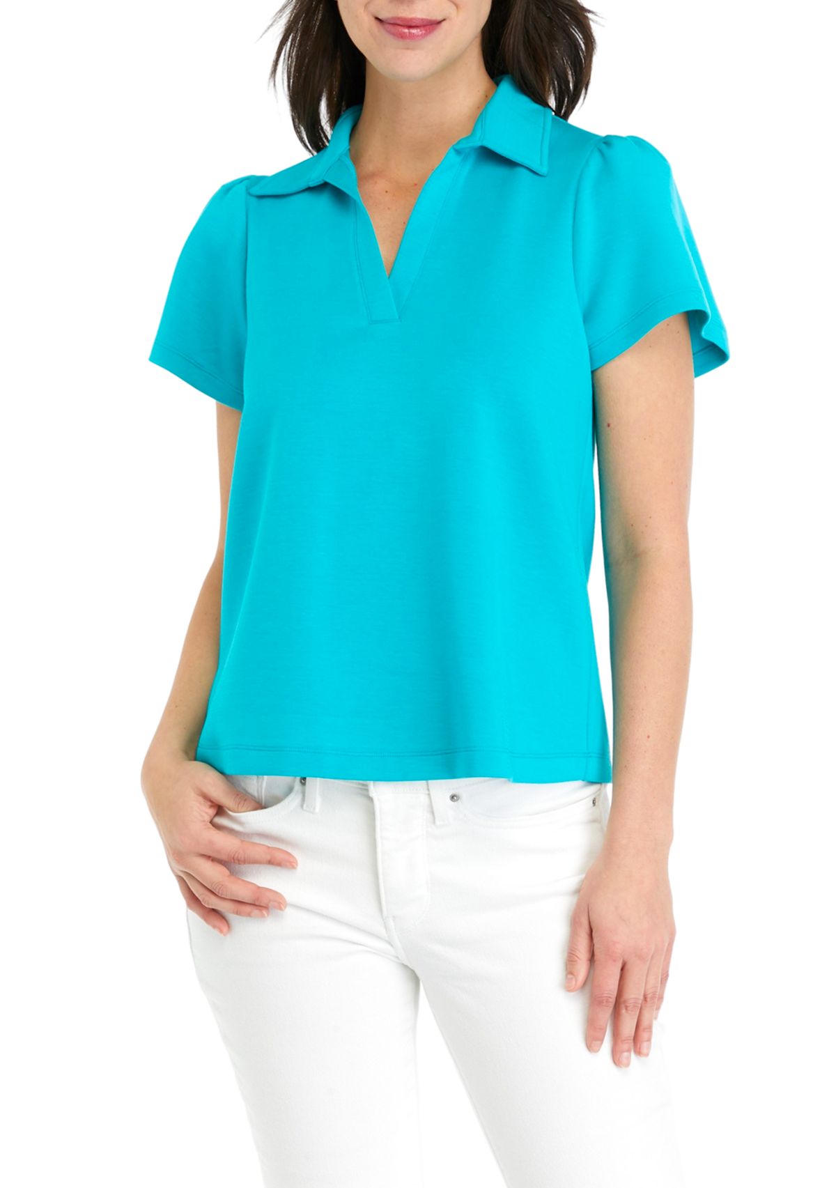 Womens Collared Top