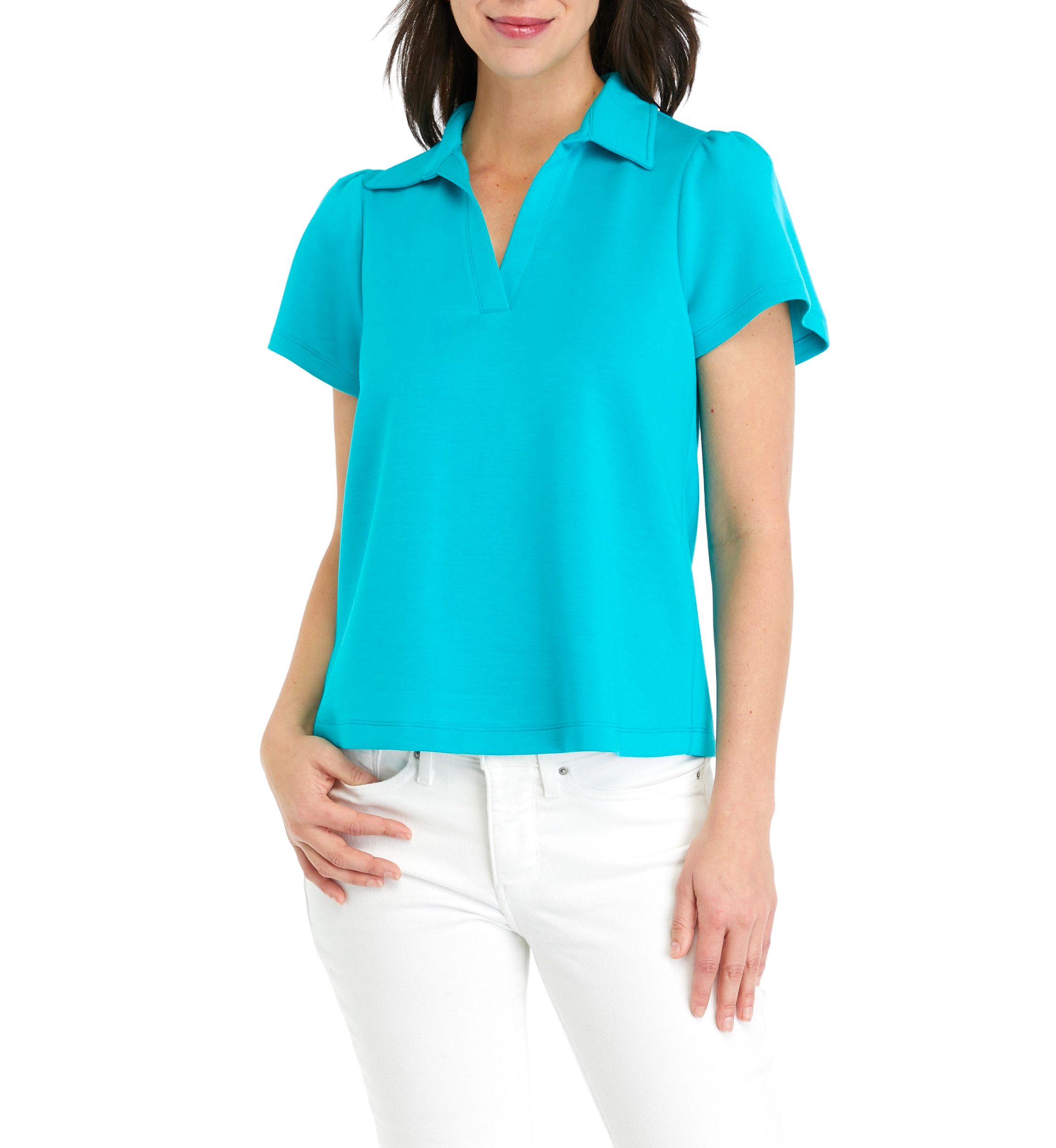 Womens Collared Top