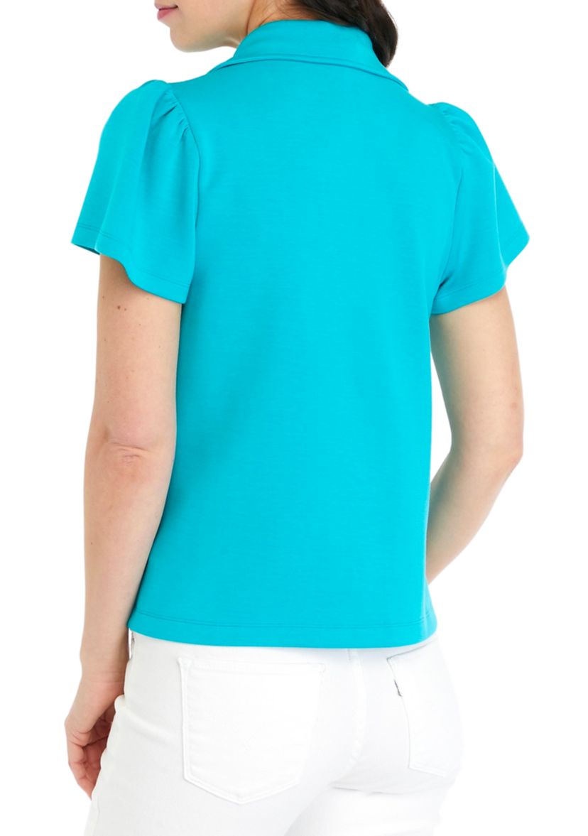Womens Collared Top