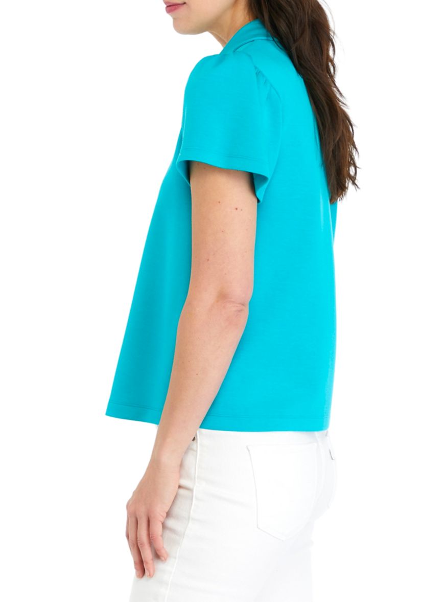 Womens Collared Top