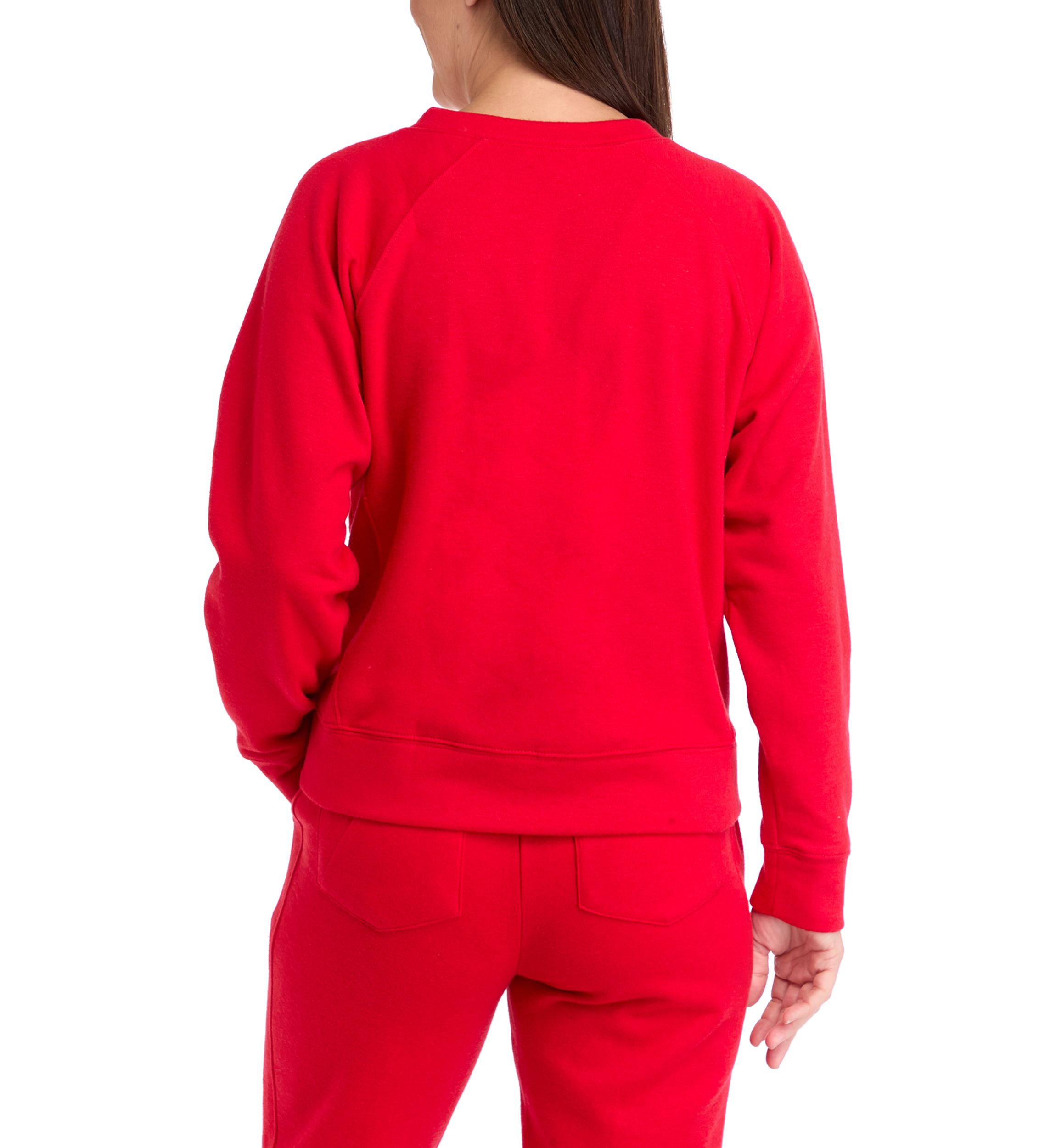 Womens Long Sleeve Jewel Button Henley Top 