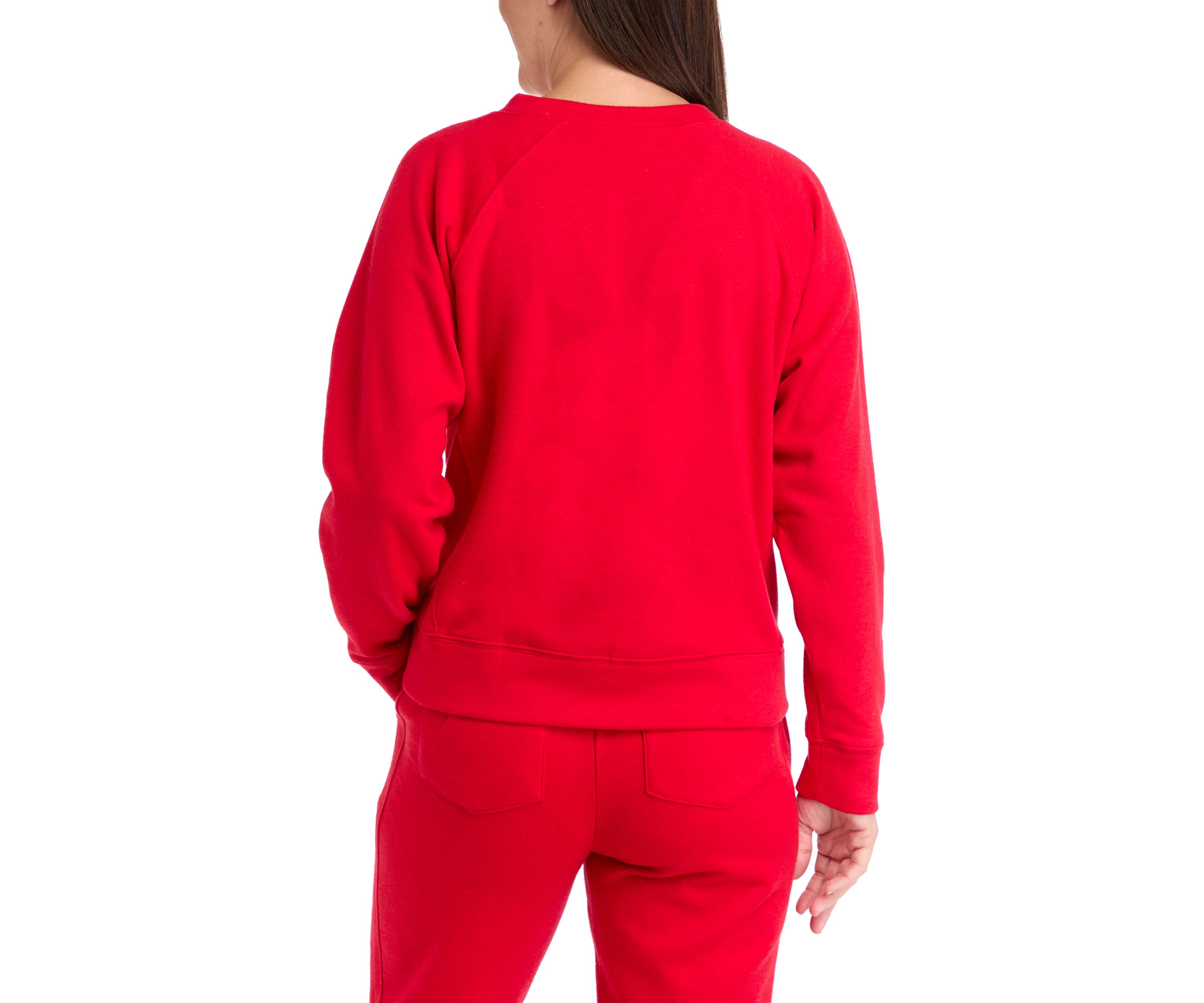 Womens Long Sleeve Jewel Button Henley Top 