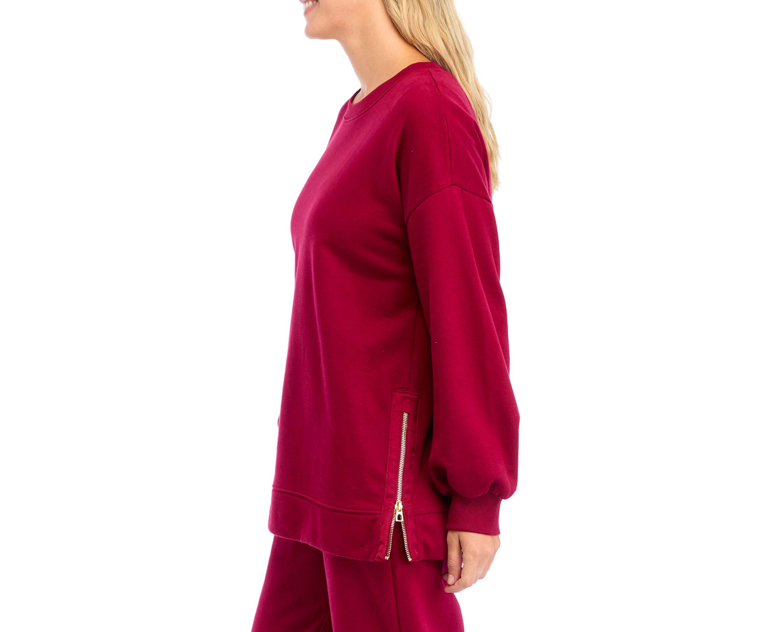 Long Sleeve Side Zip Tunic 