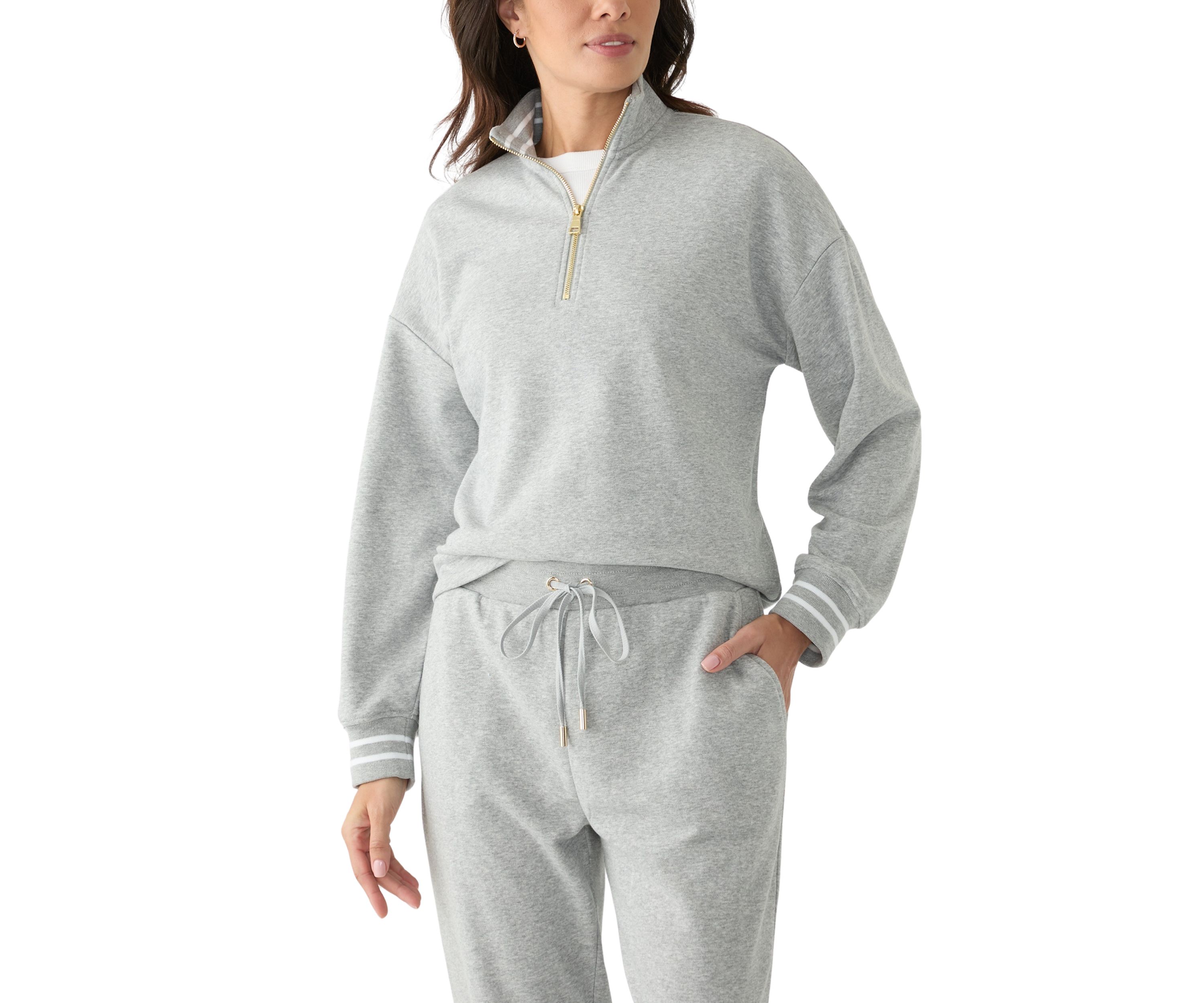 Long Sleeve Zip Henley Pullover