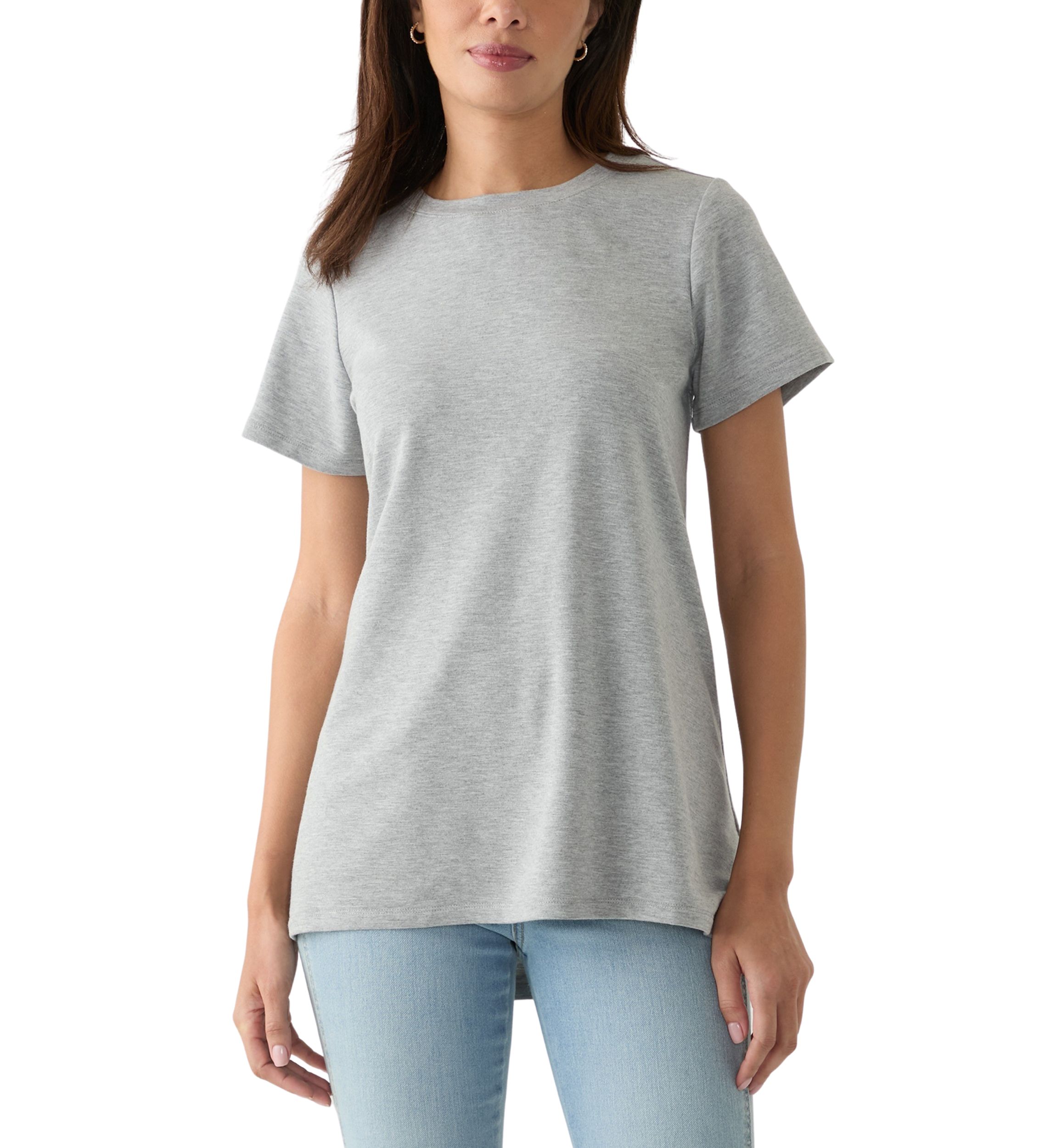 Short Sleeve Pleat Back T-Shirt