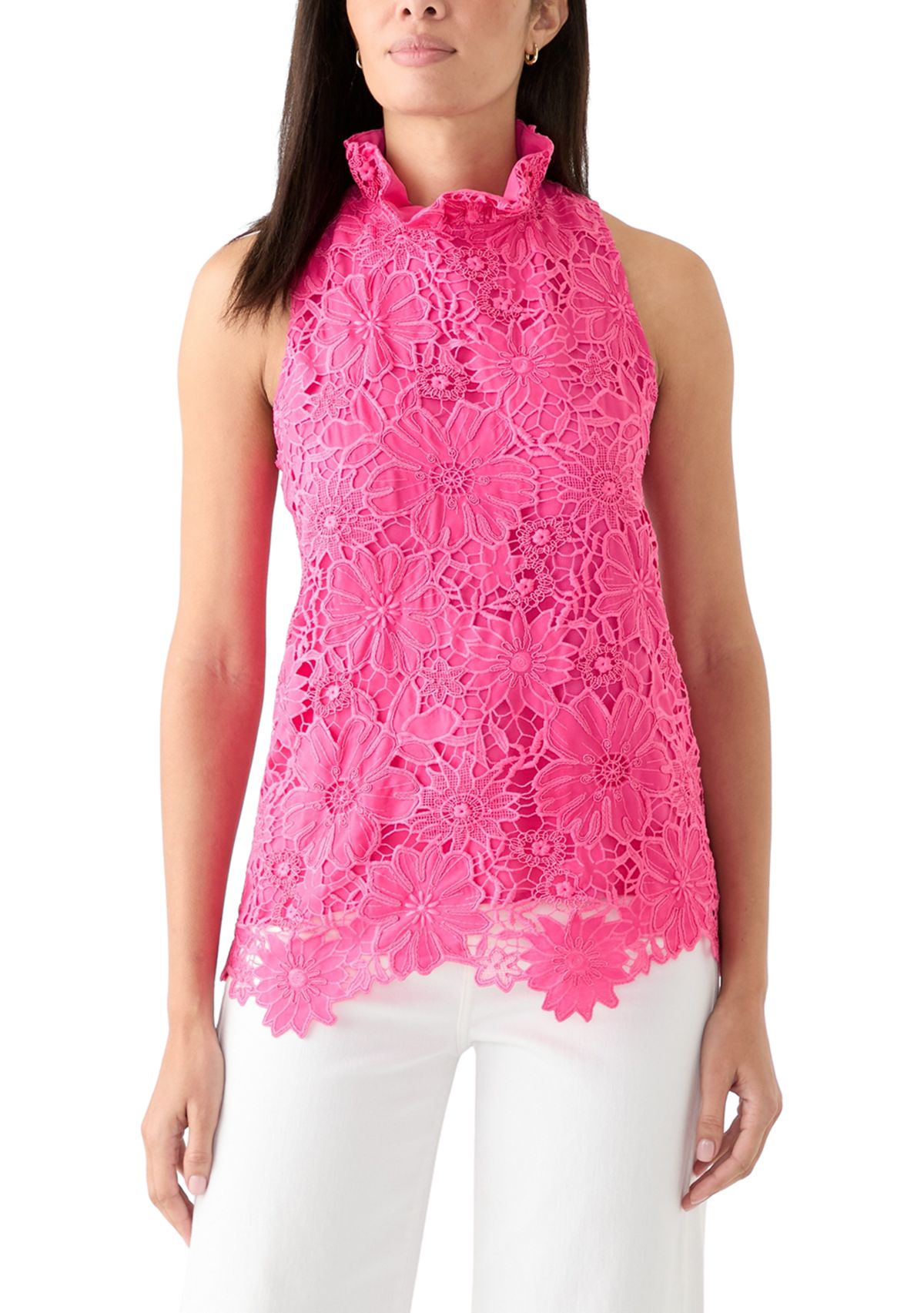 Womens 3D Floral Top