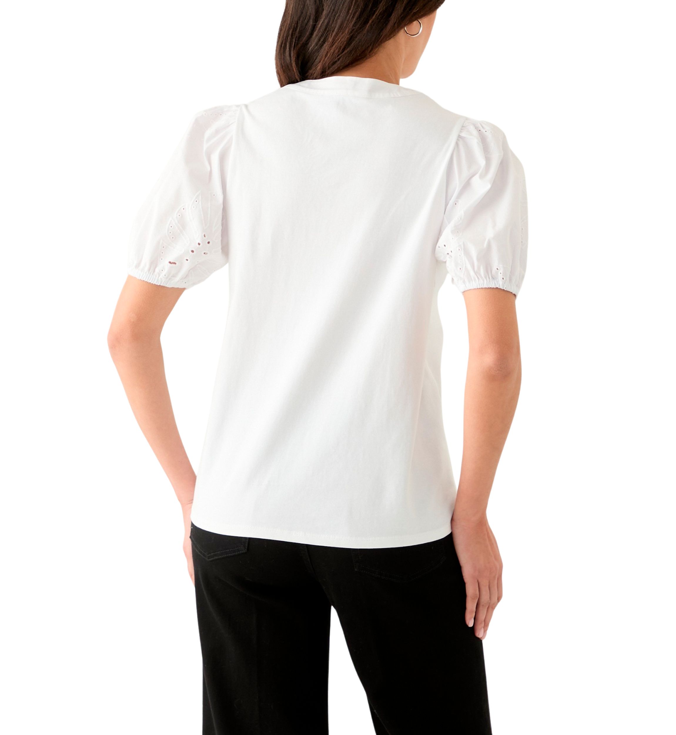 Womens Puff Sleeve Top