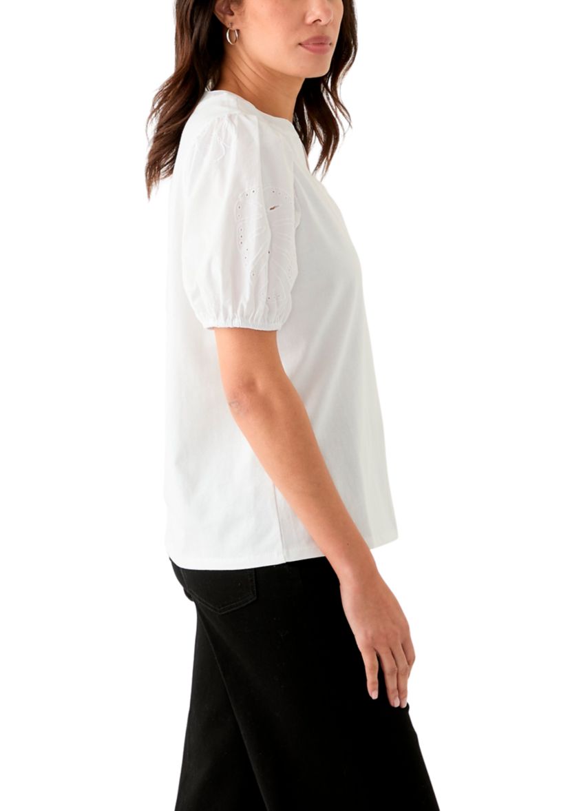 Womens Puff Sleeve Top