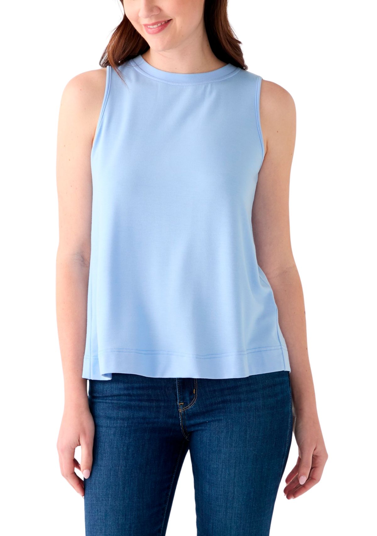 Womens Bow Back Baby Terry Top