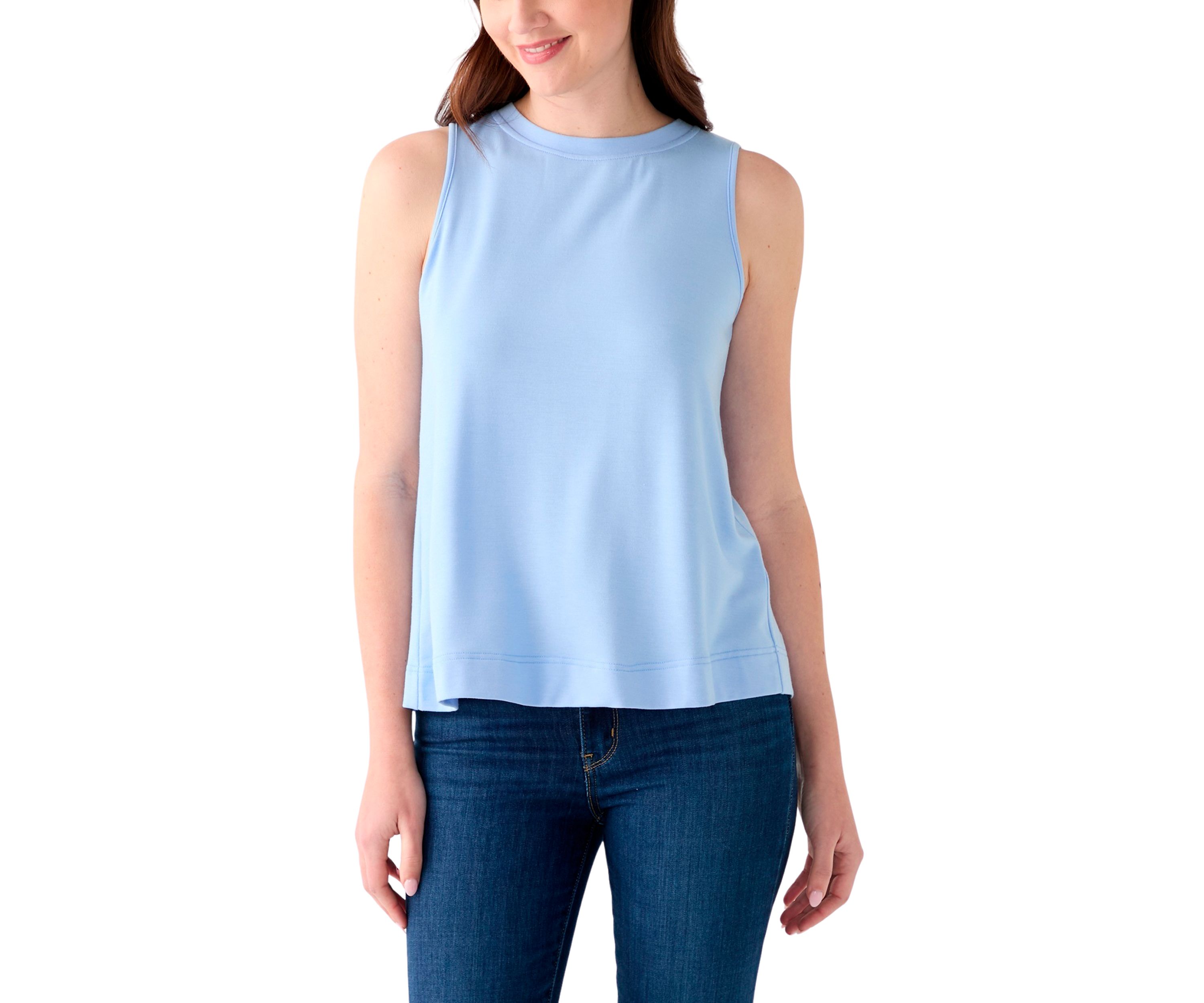 Womens Bow Back Baby Terry Top