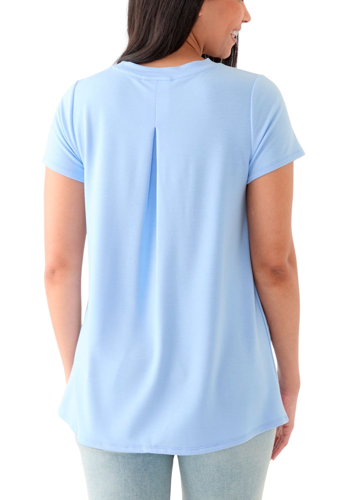 Womens Baby Terry Solid T-Shirt