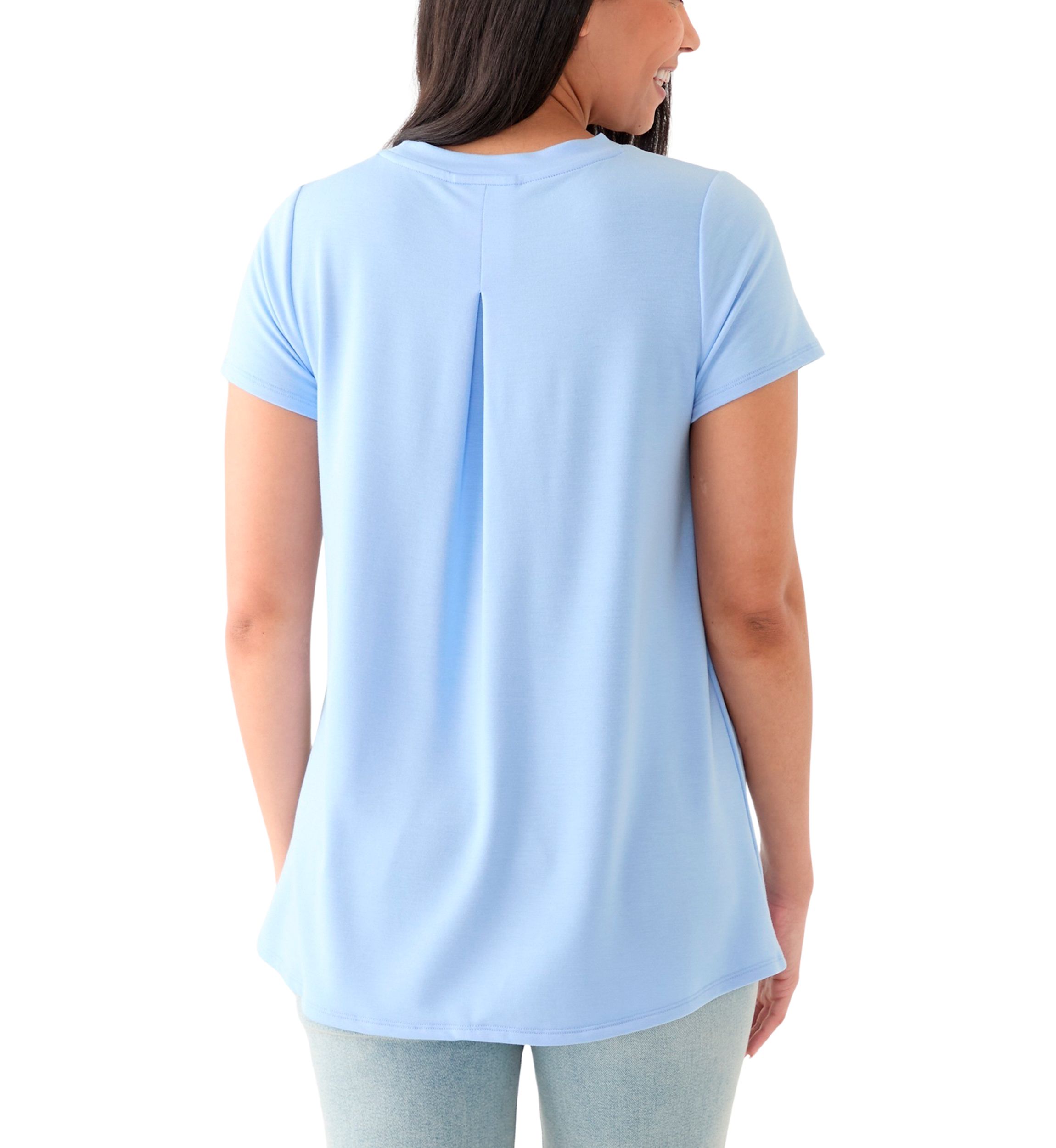 Womens Baby Terry Solid T-Shirt
