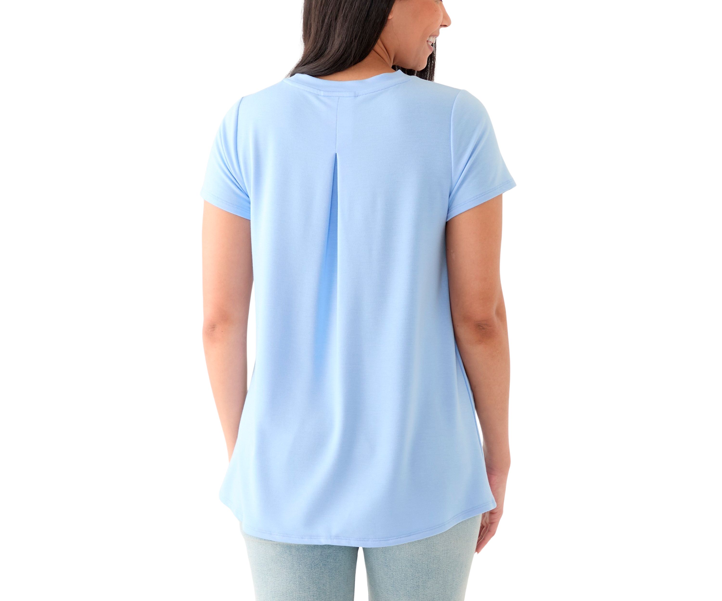 Womens Baby Terry Solid T-Shirt