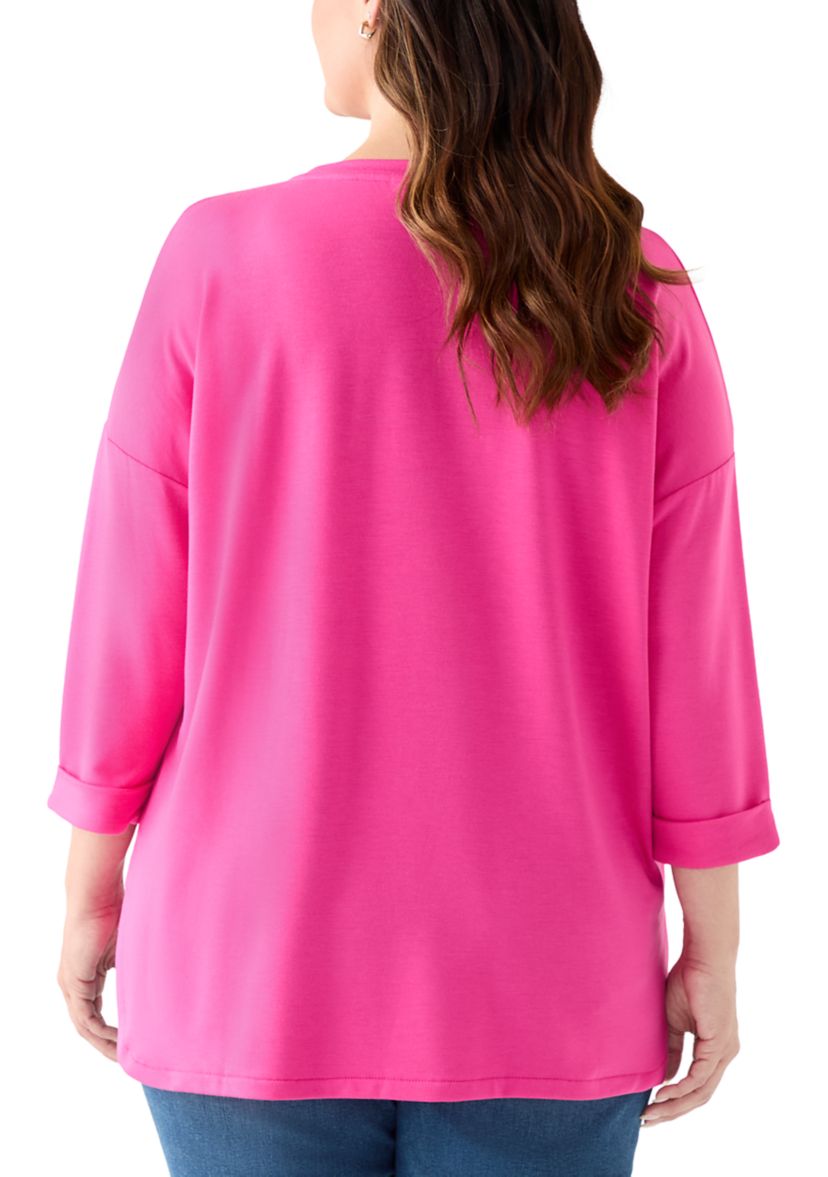 Plus Size Baby Terry T-Shirt