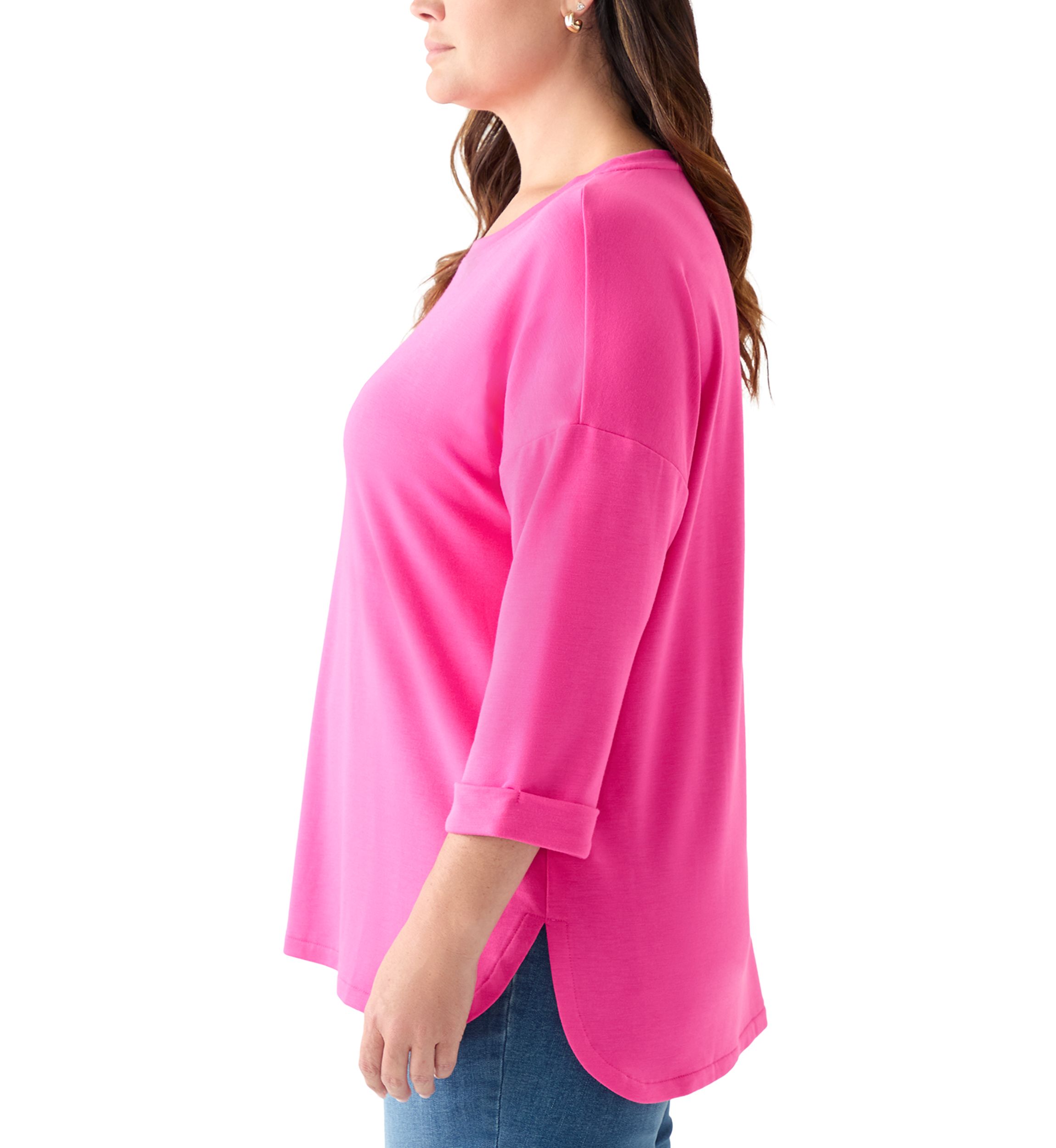 Plus Size Baby Terry T-Shirt