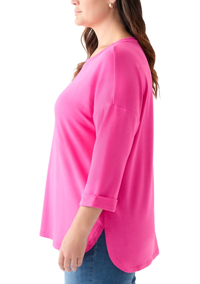 Plus Size Baby Terry T-Shirt