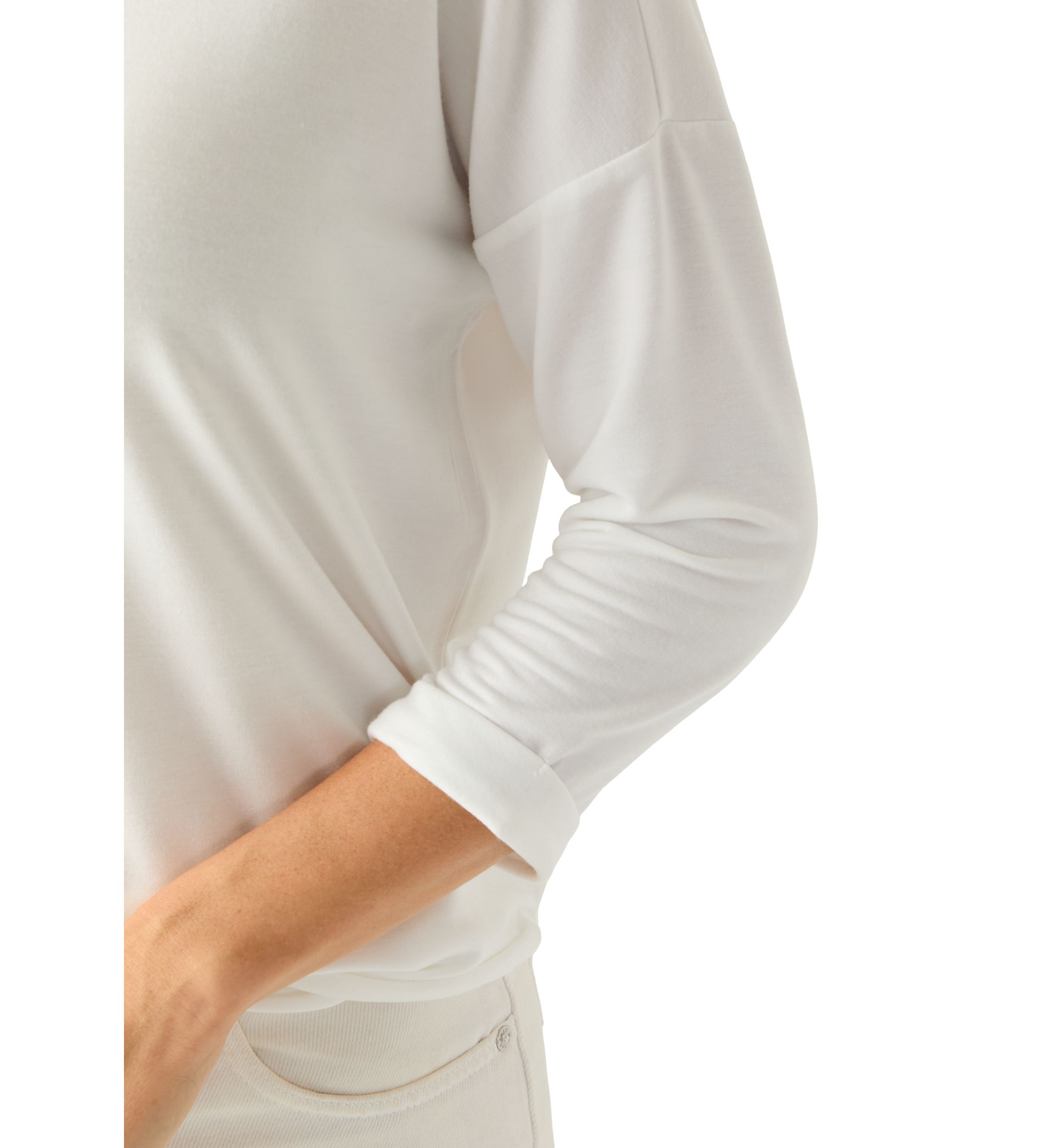 Womens 3/4 Baby Terry T-Shirt