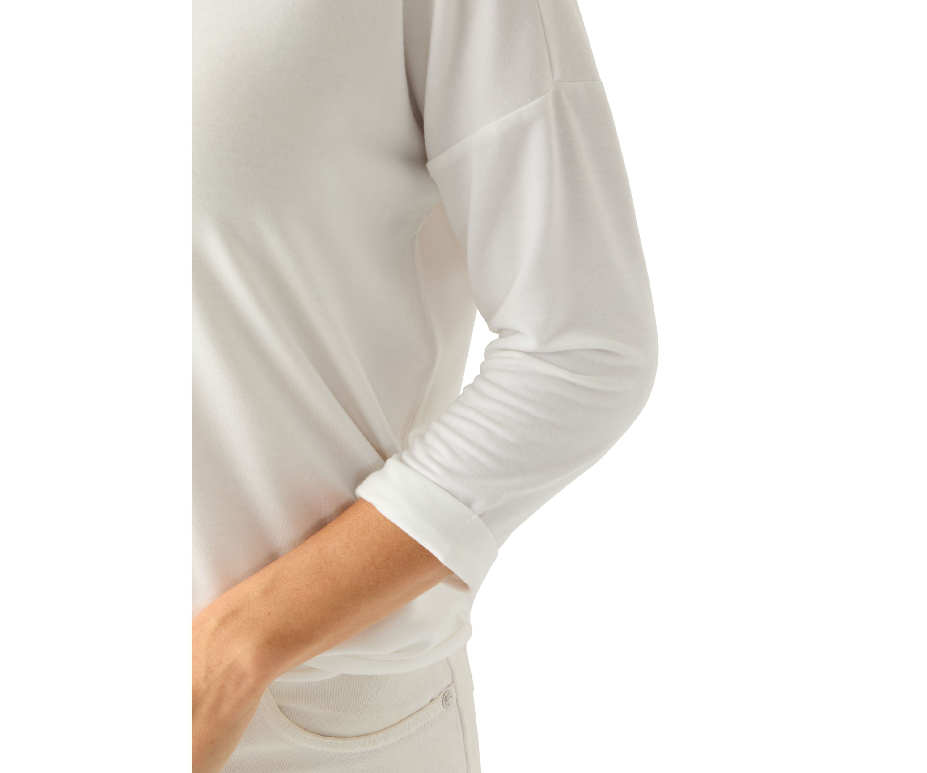 Womens 3/4 Baby Terry T-Shirt