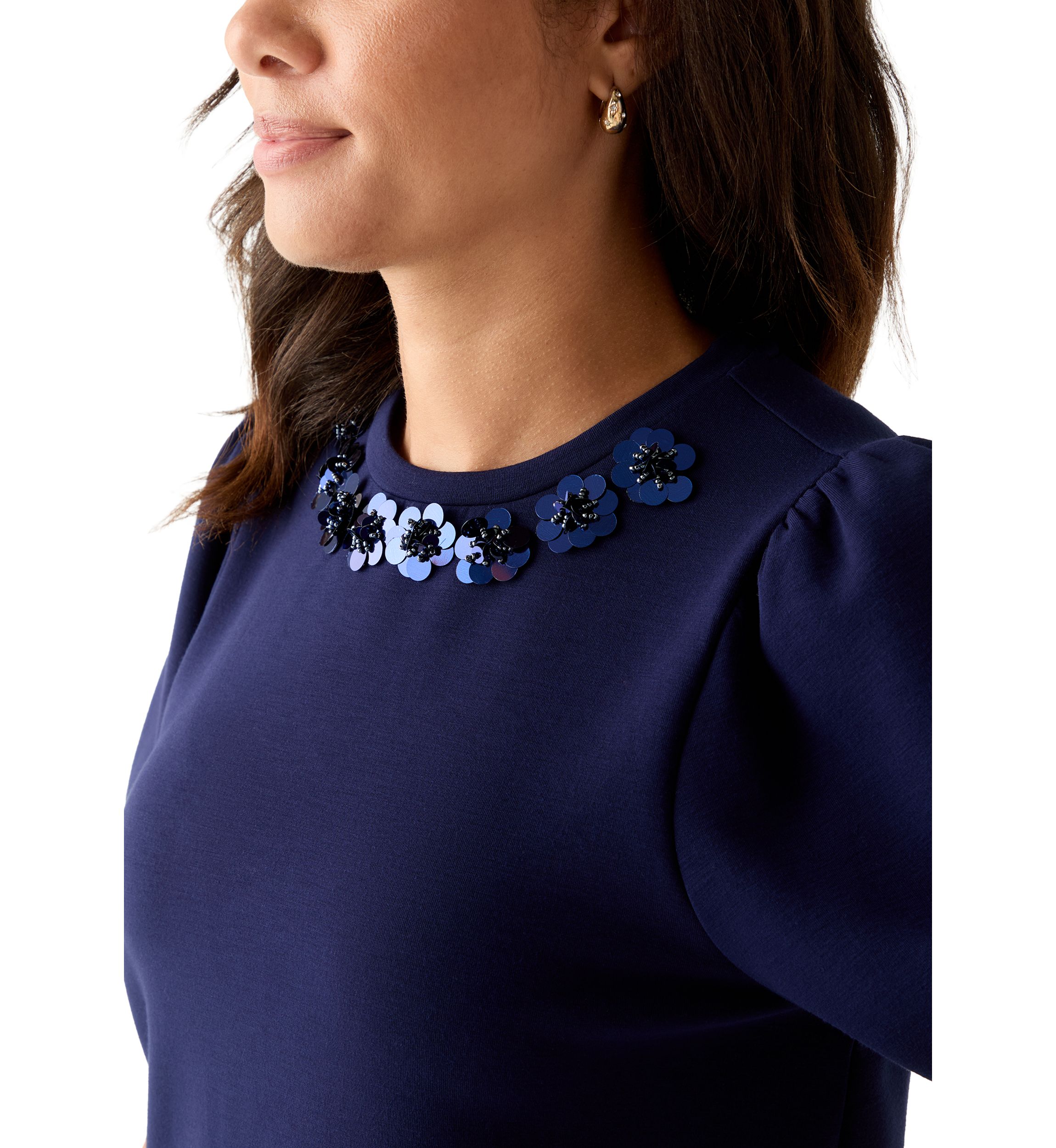 Womens Bubble Sleeve Top
