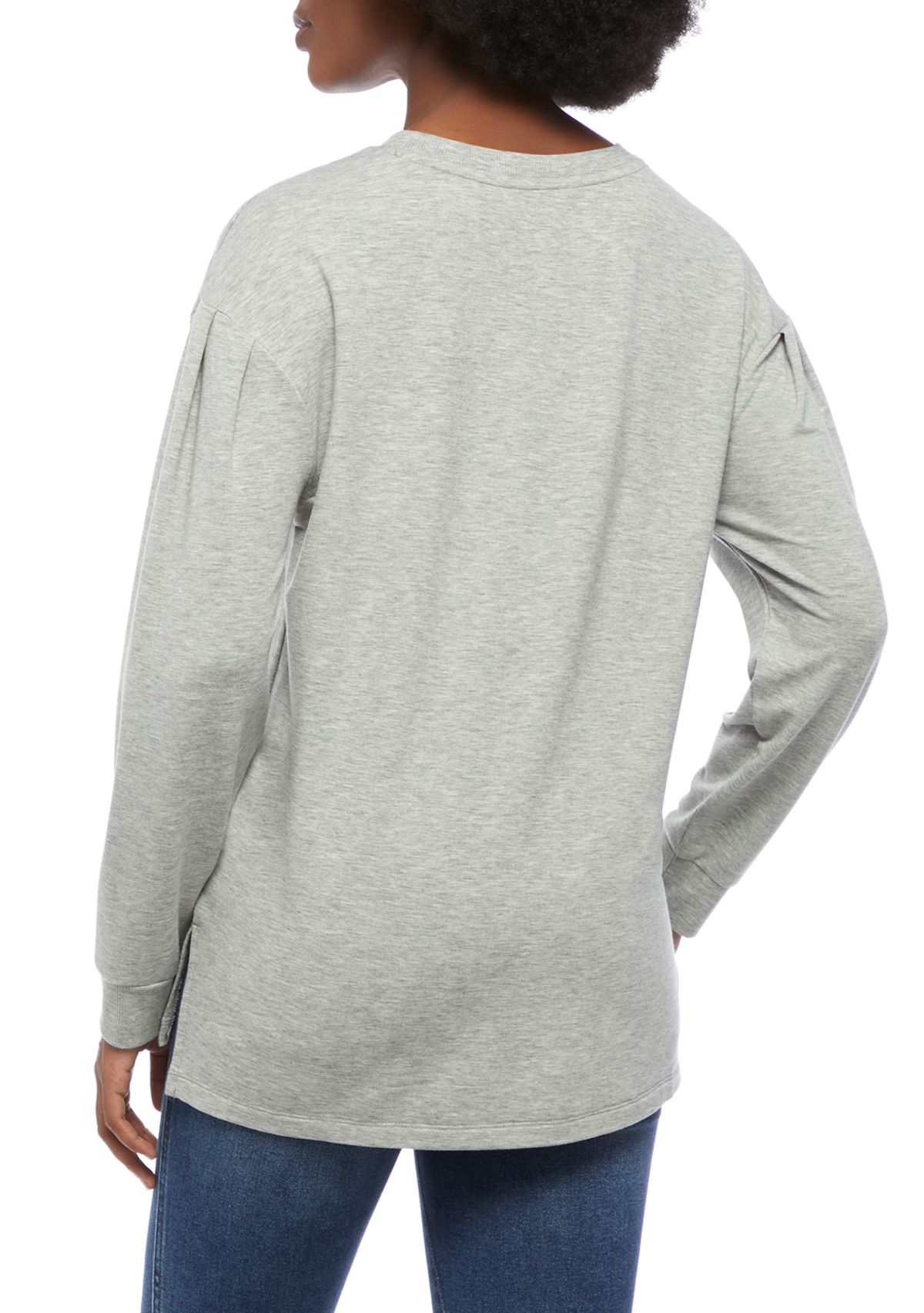 Womens Baby Terry Graphic T-Shirt 