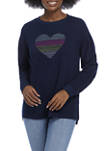 Womens Terry Graphic Sweatshirt