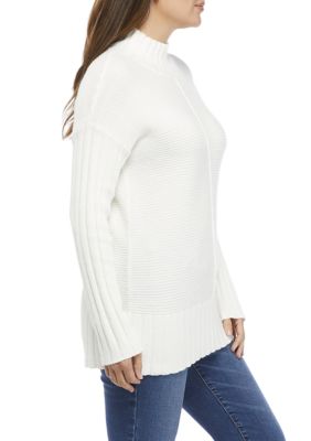 Women's Long Sleeve Mock Neck Sweater