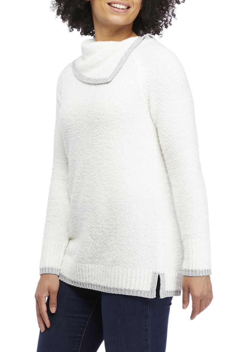 Womens Drop Shoulder Sleeve LUREX®   Sweater