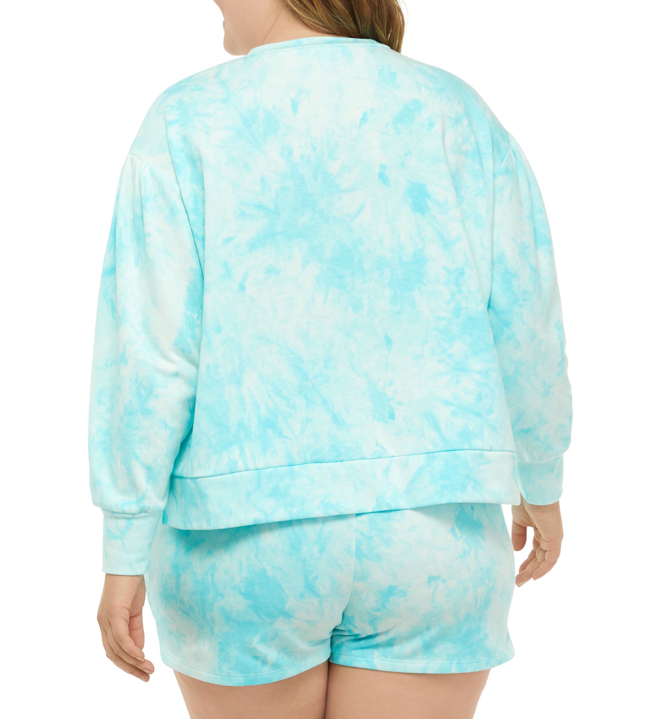   Plus Size Long Sleeve French Terry Sweatshirt 