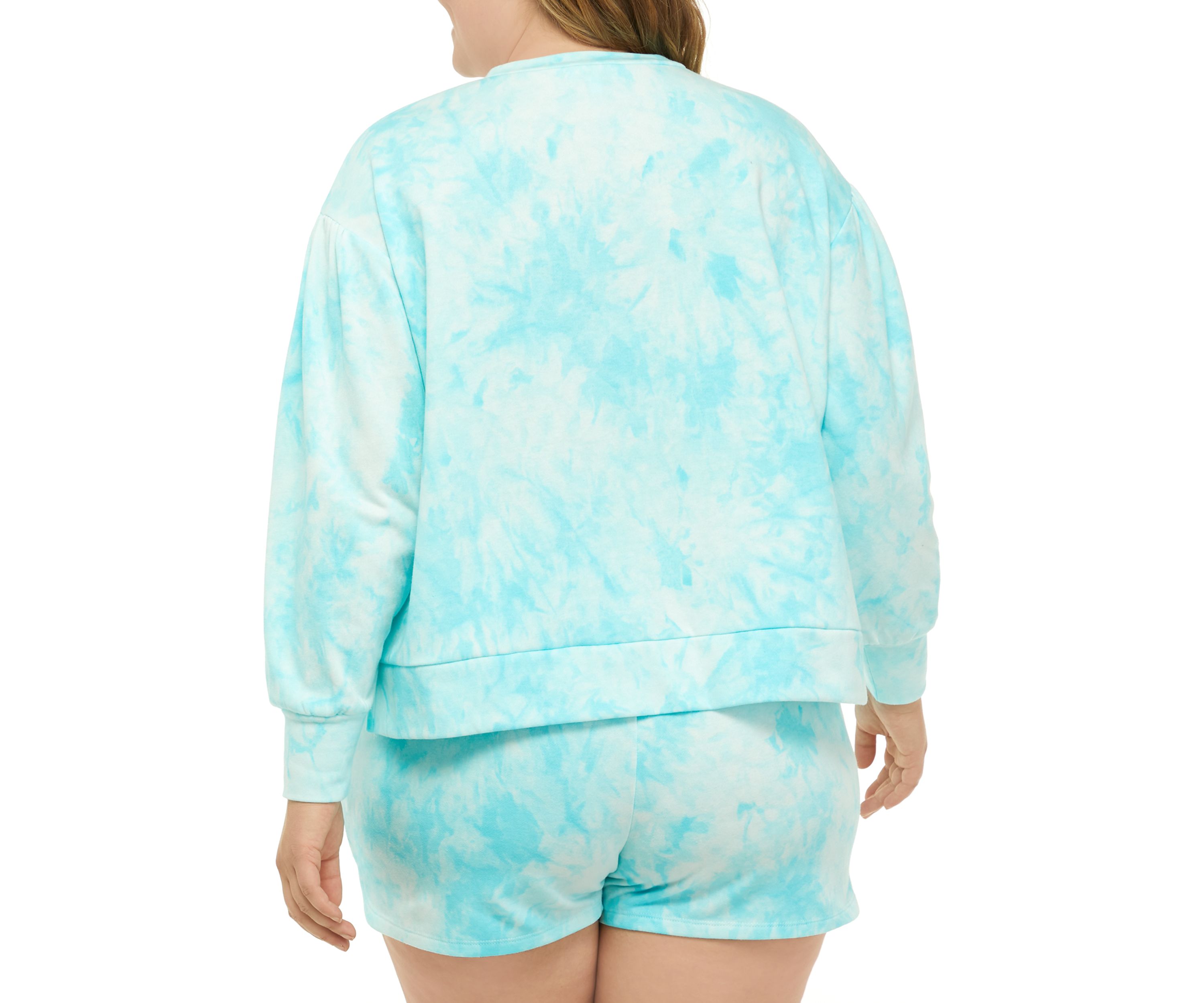   Plus Size Long Sleeve French Terry Sweatshirt 