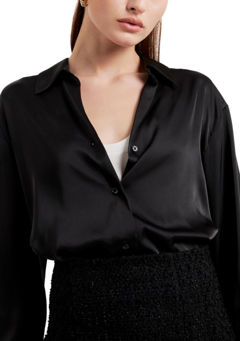 Silky Button up Top