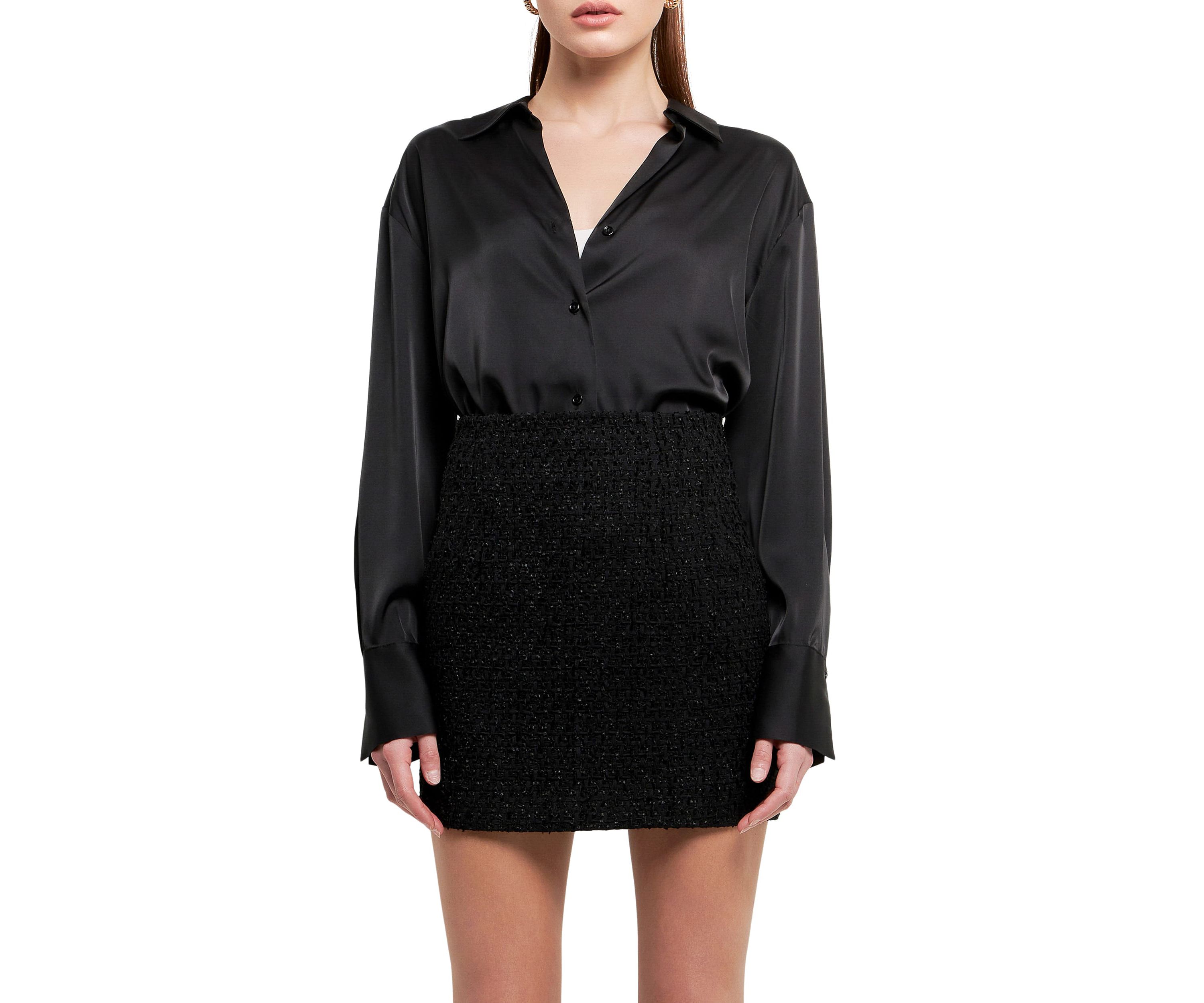 Silky Button up Top