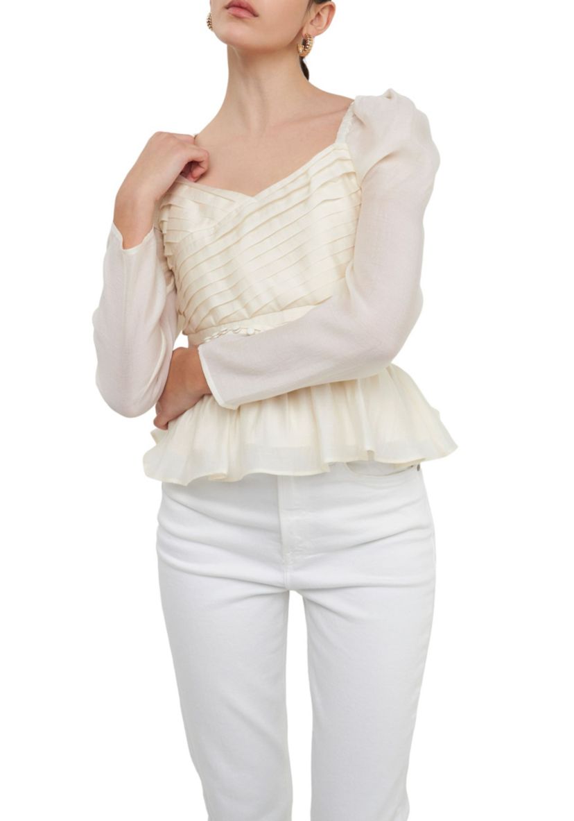 Pleated Top