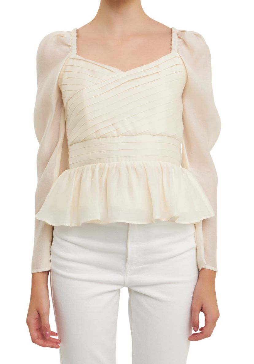 Pleated Top