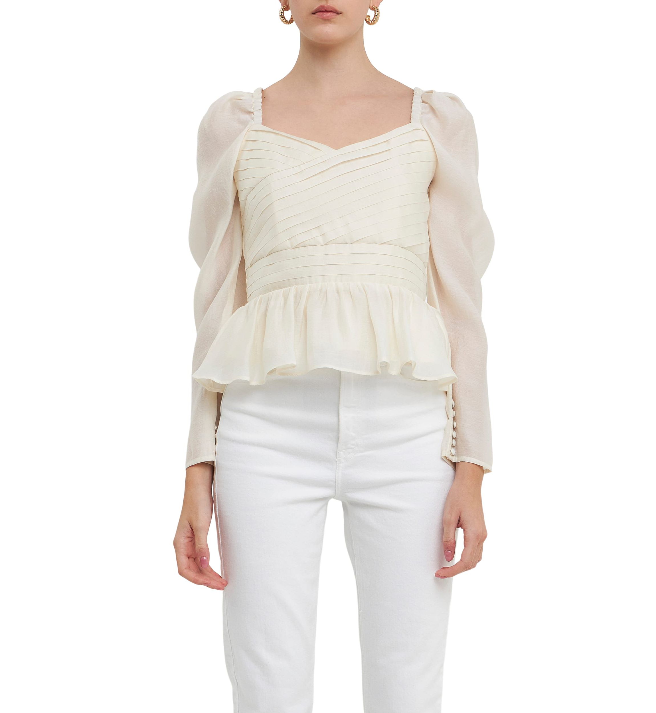 Pleated Top