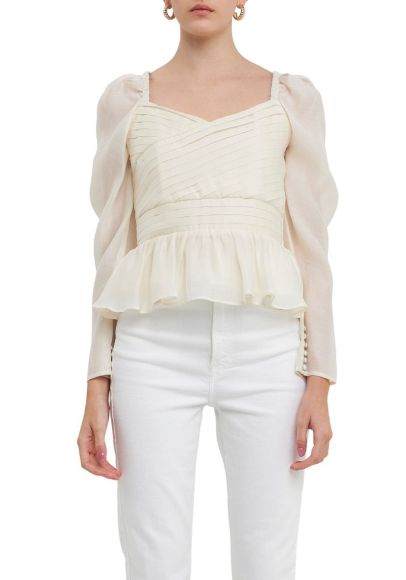 Pleated Top