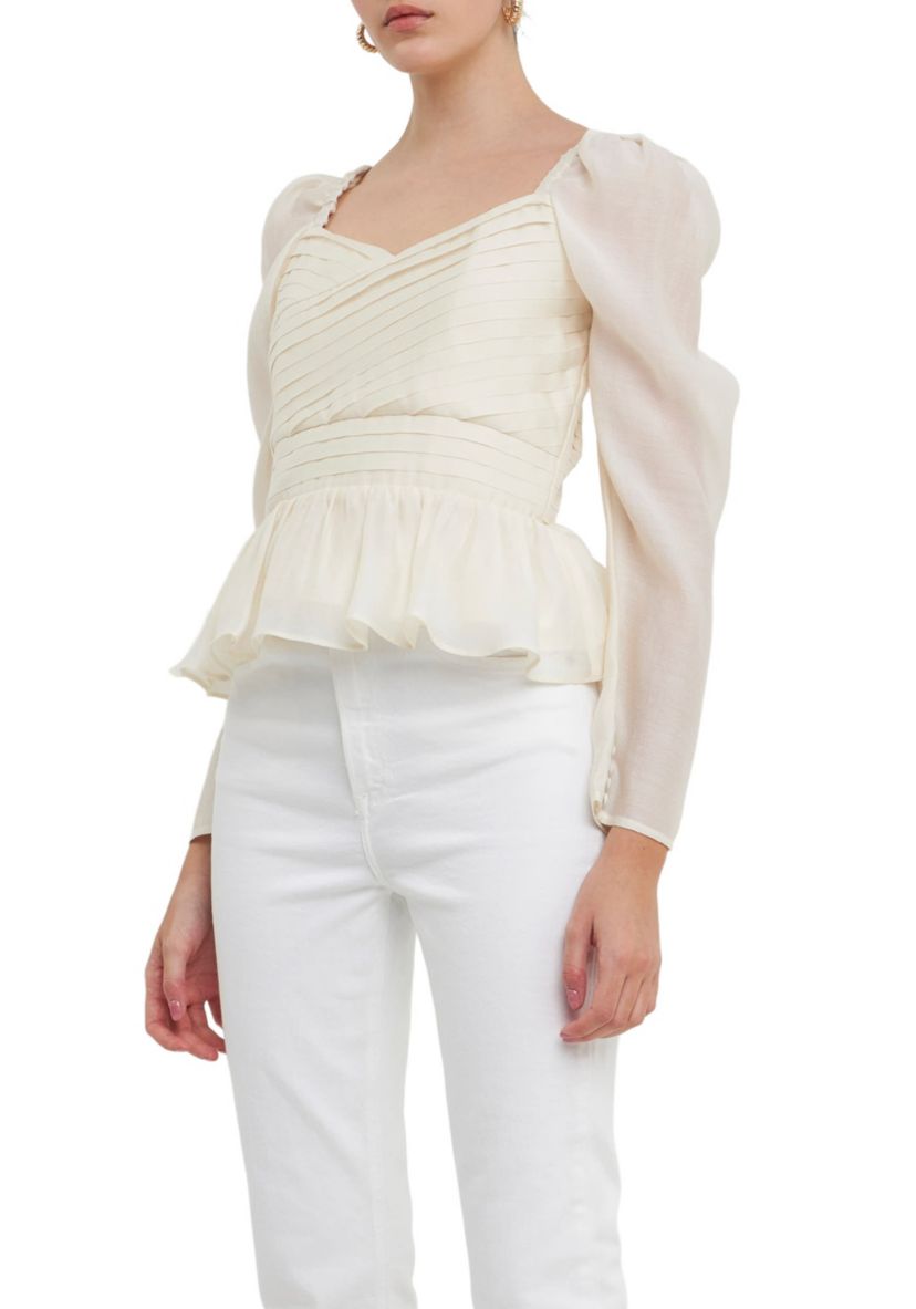Pleated Top
