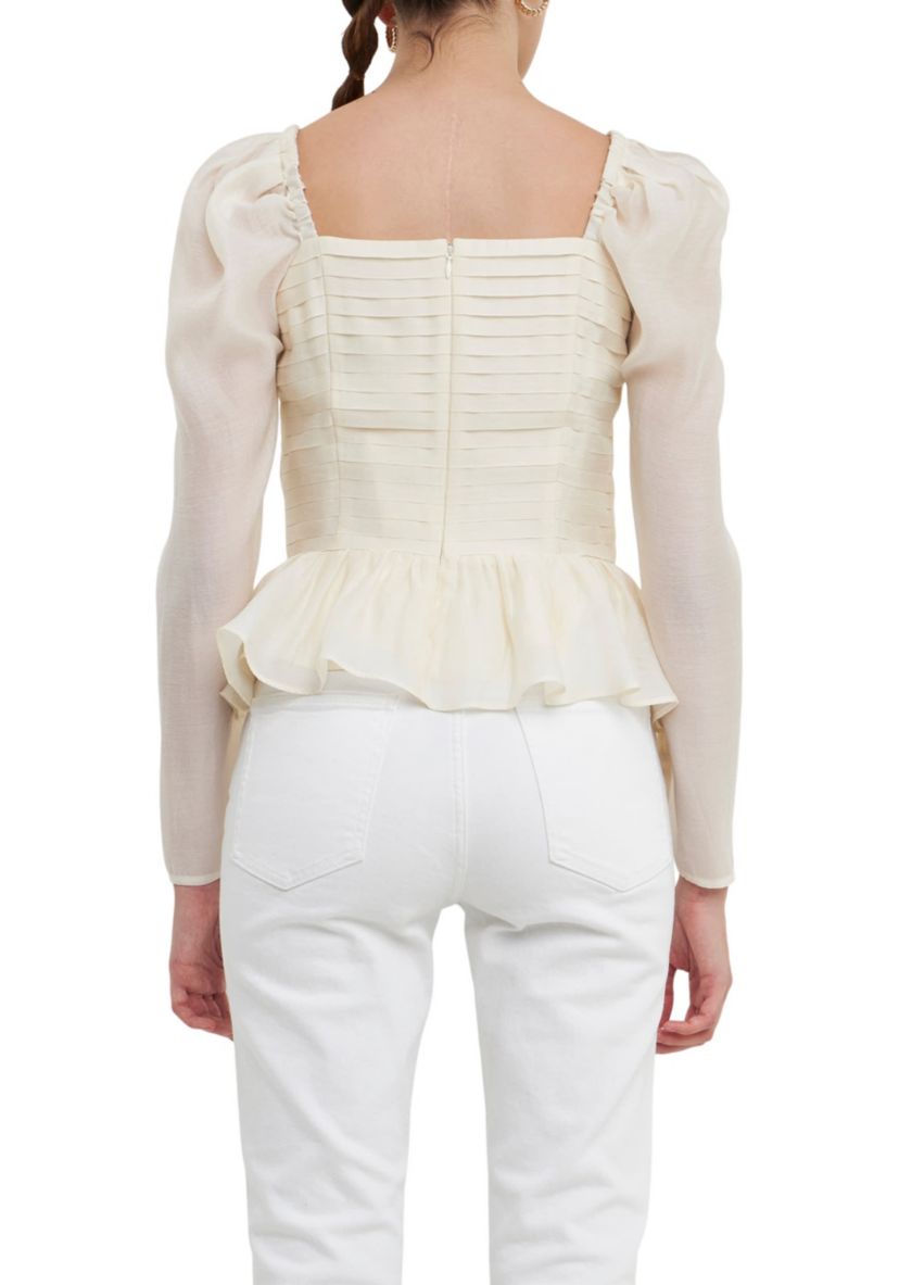 Pleated Top