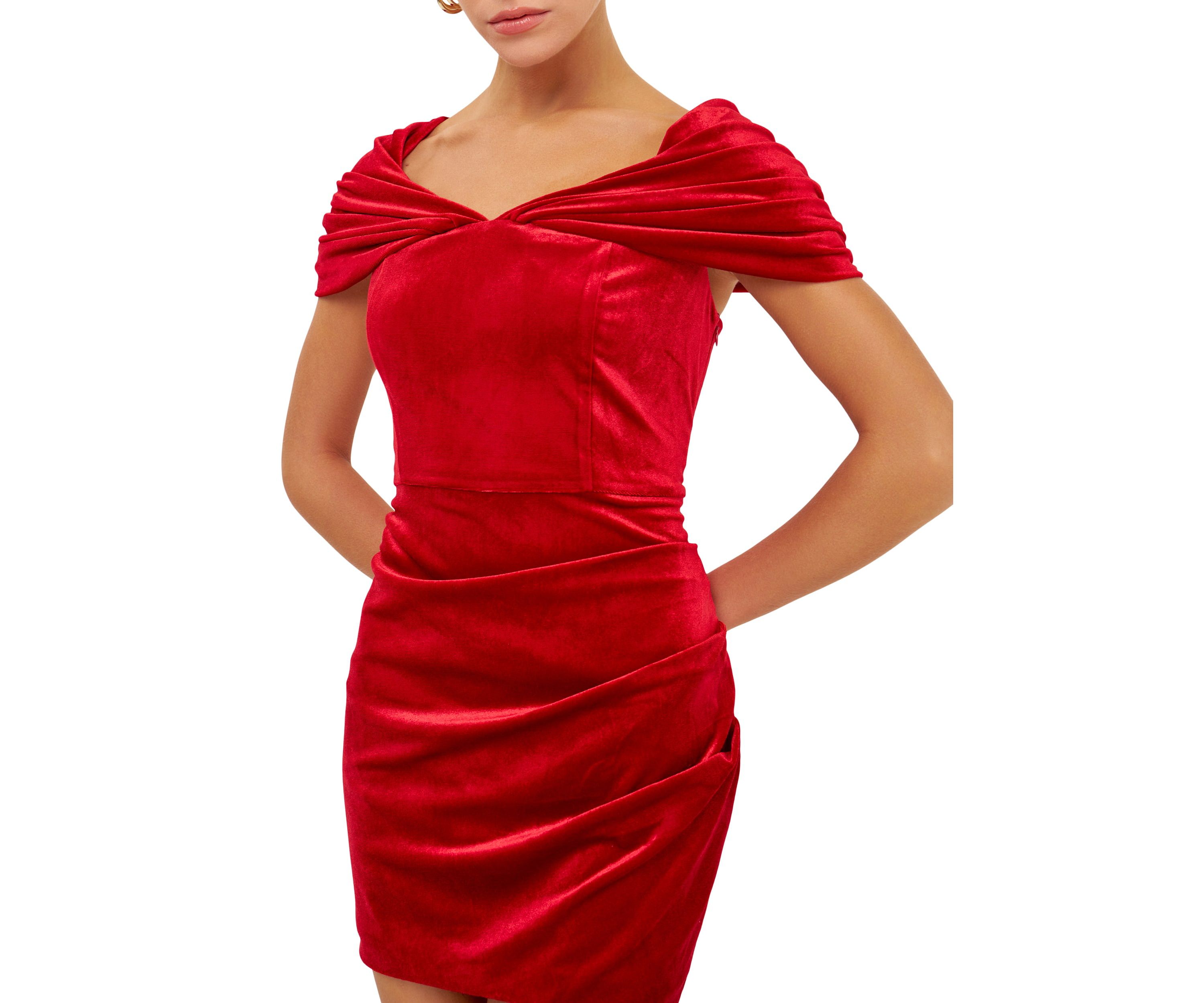 Velvet Mini Dress