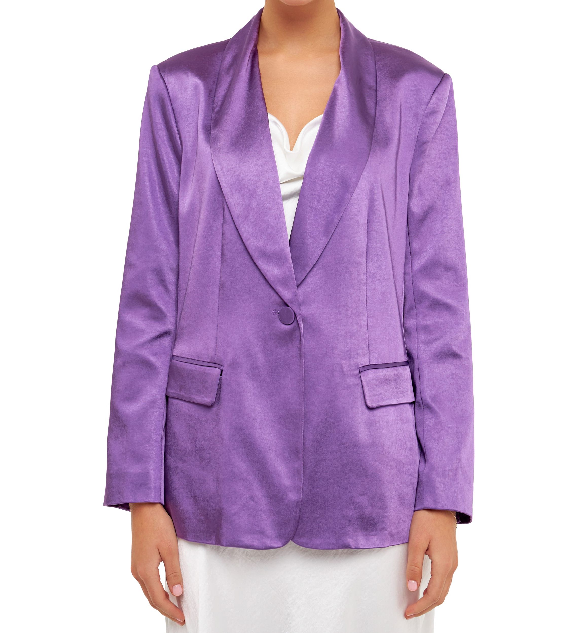 Satin Blazer