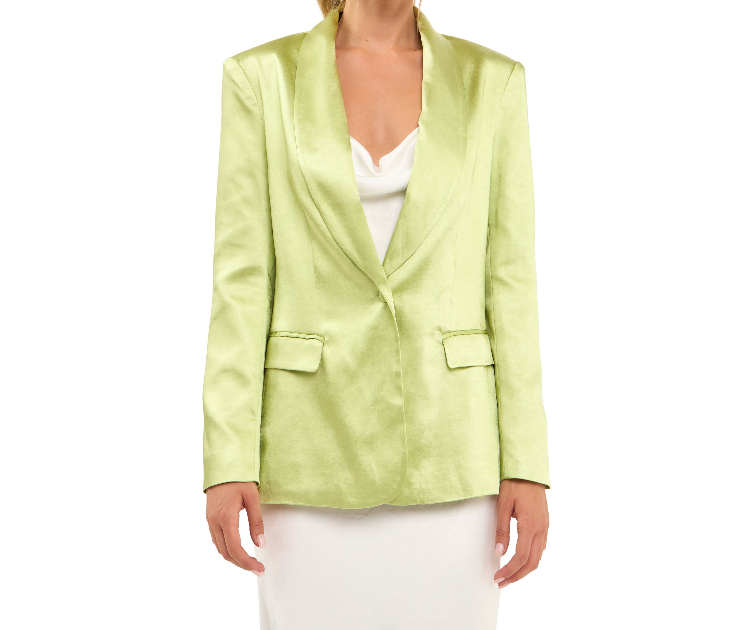 Satin Blazer
