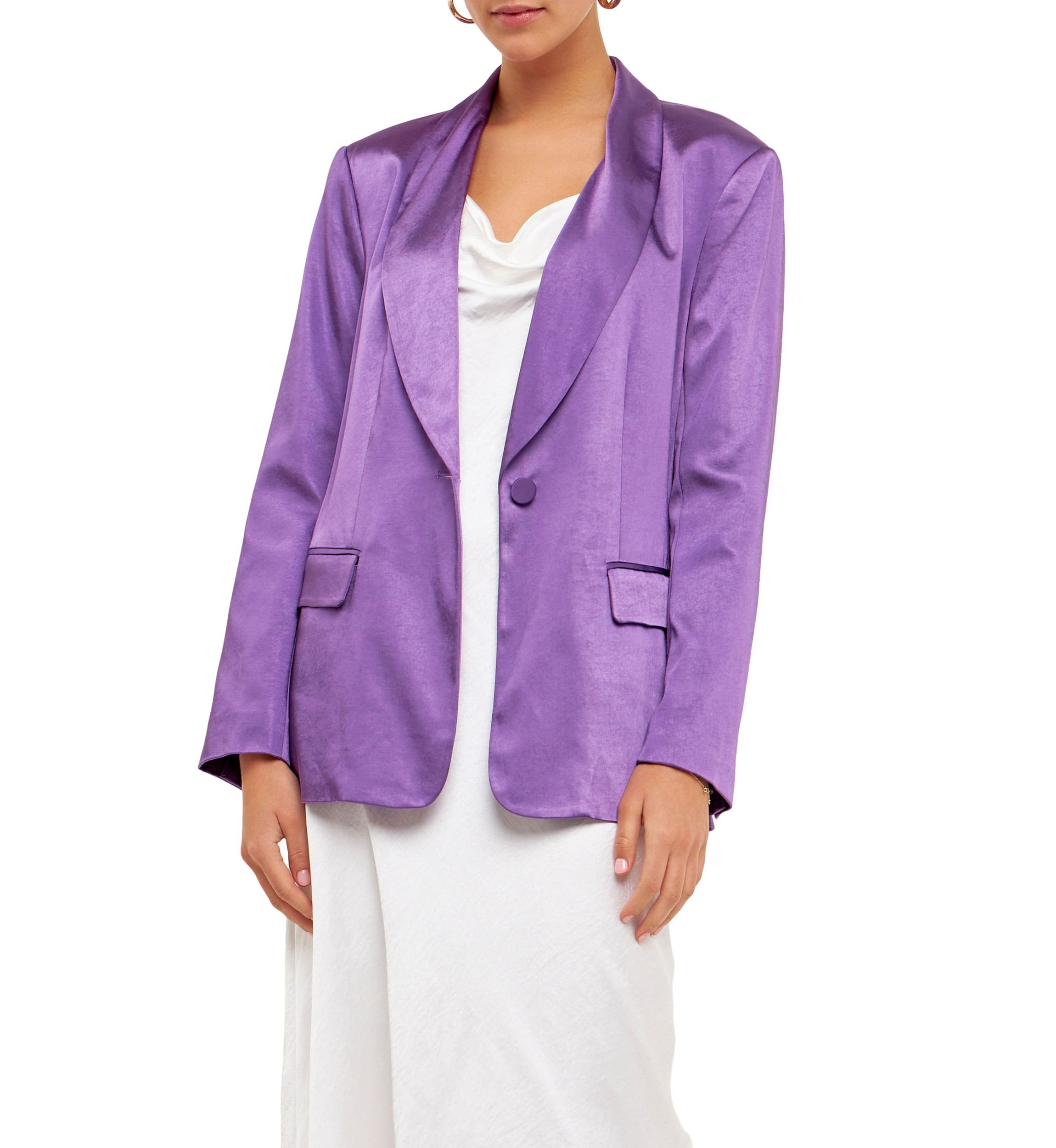 Satin Blazer