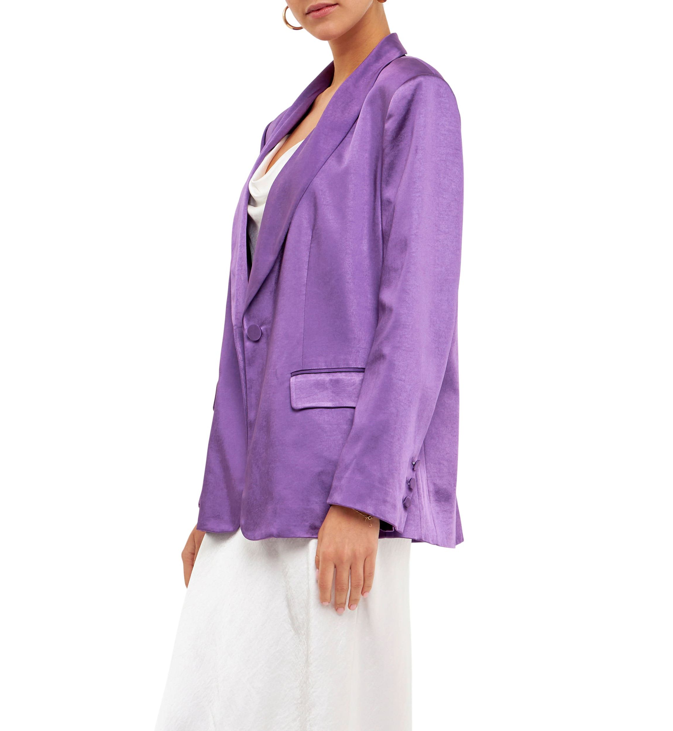 Satin Blazer