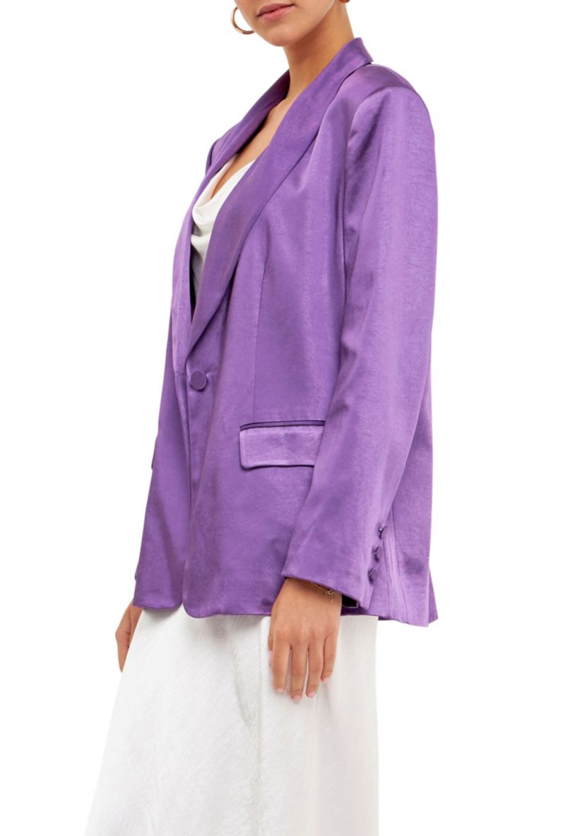 Satin Blazer