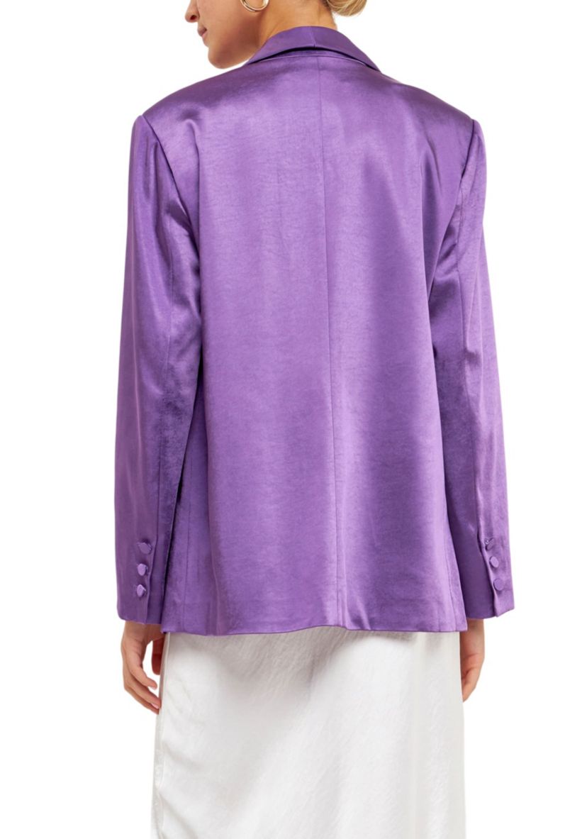 Satin Blazer