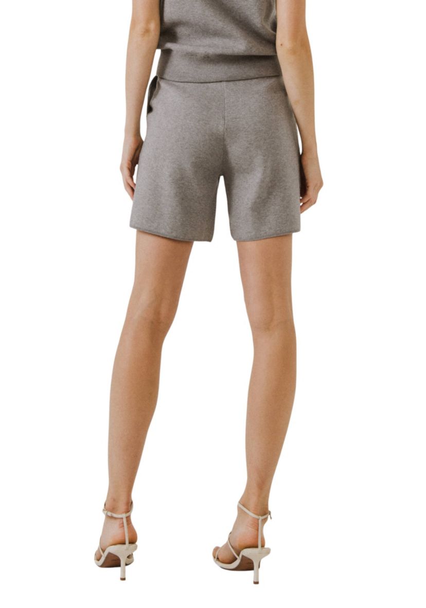 Drawstring Knit Shorts