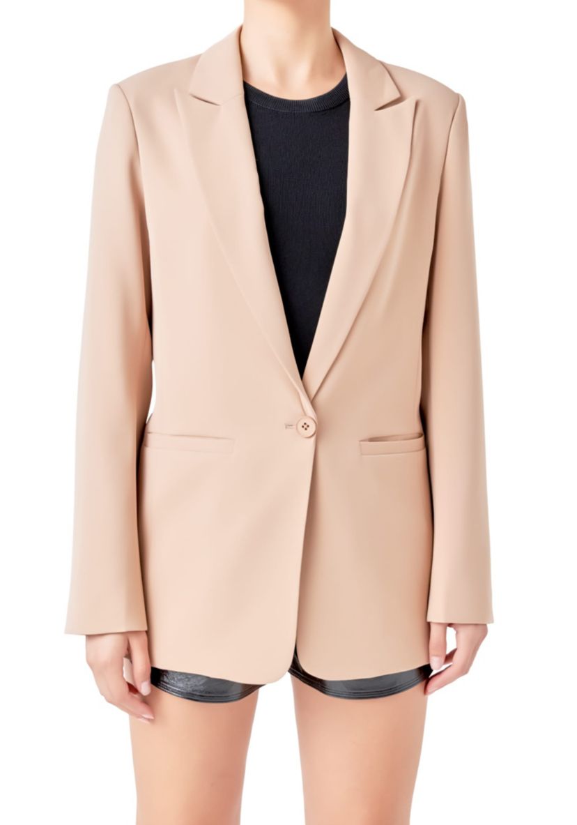 Single-Breasted Blazer