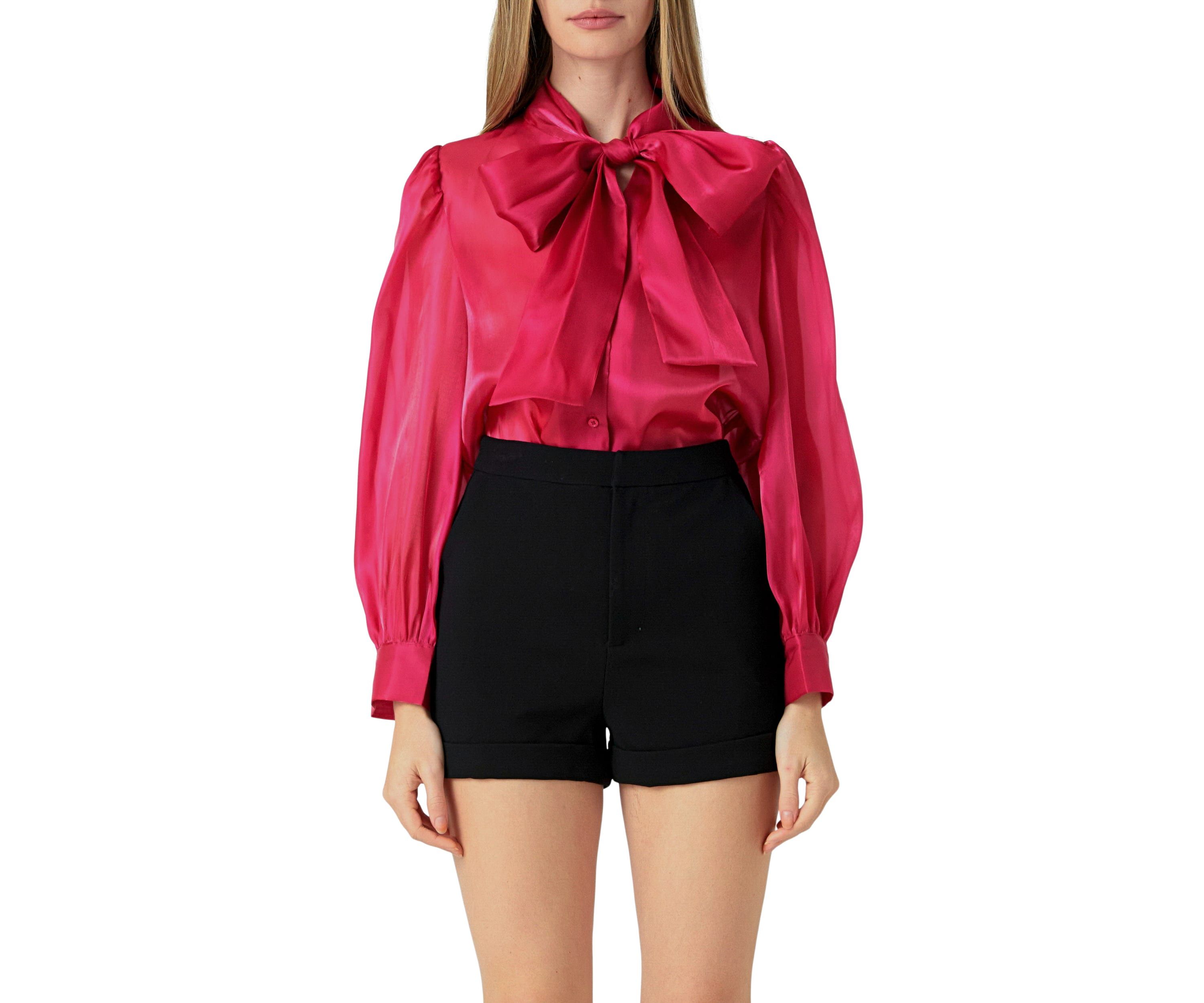 Organza Blouse Top