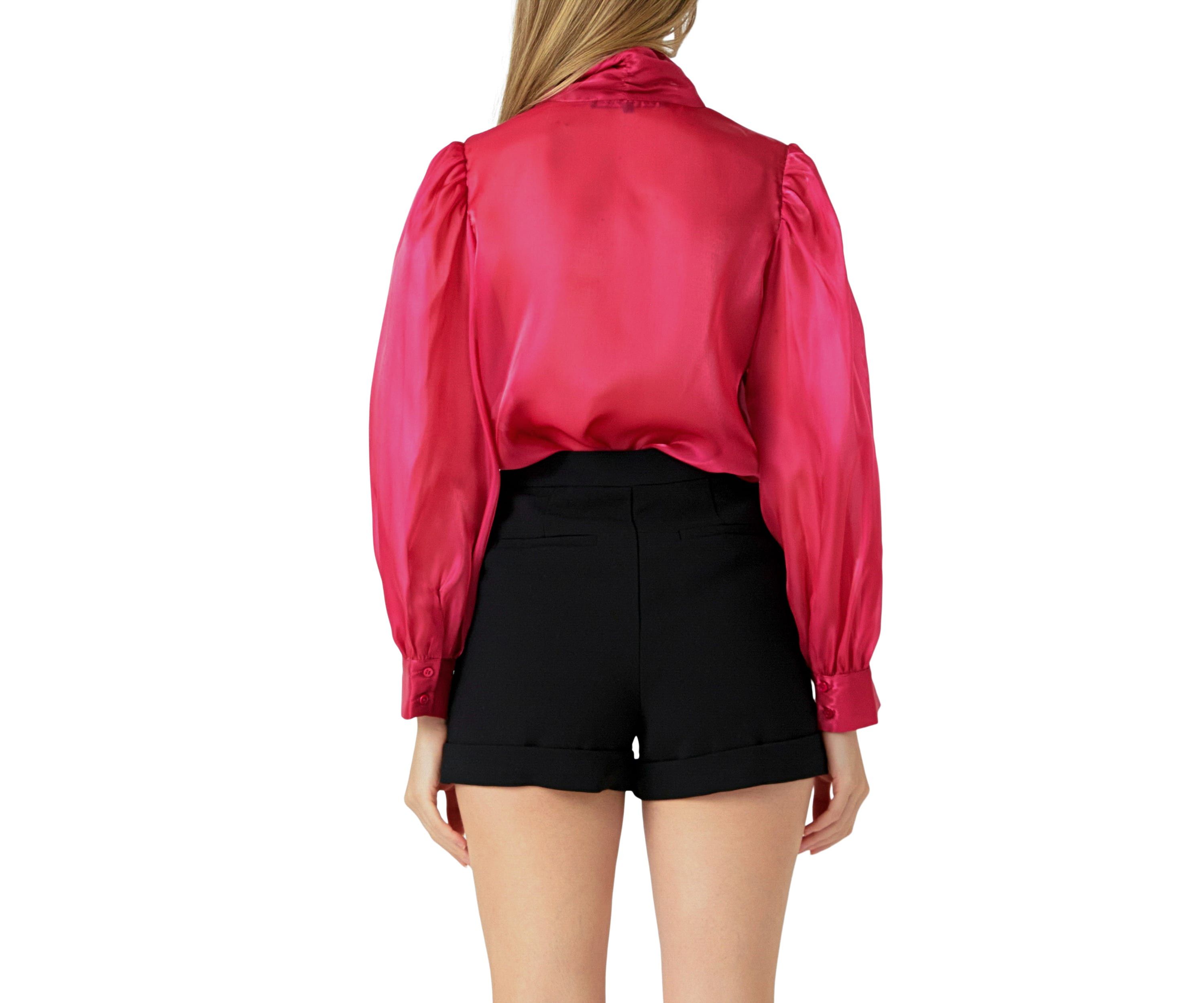 Organza Blouse Top