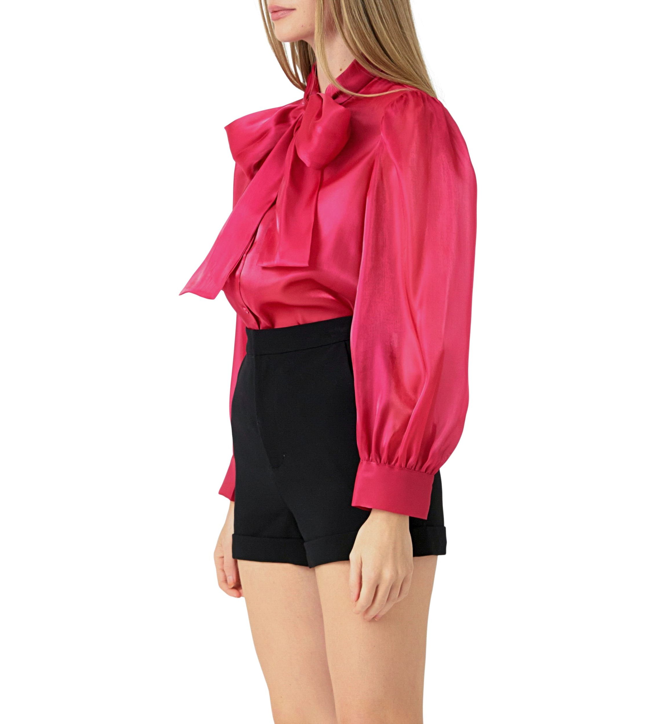 Organza Blouse Top